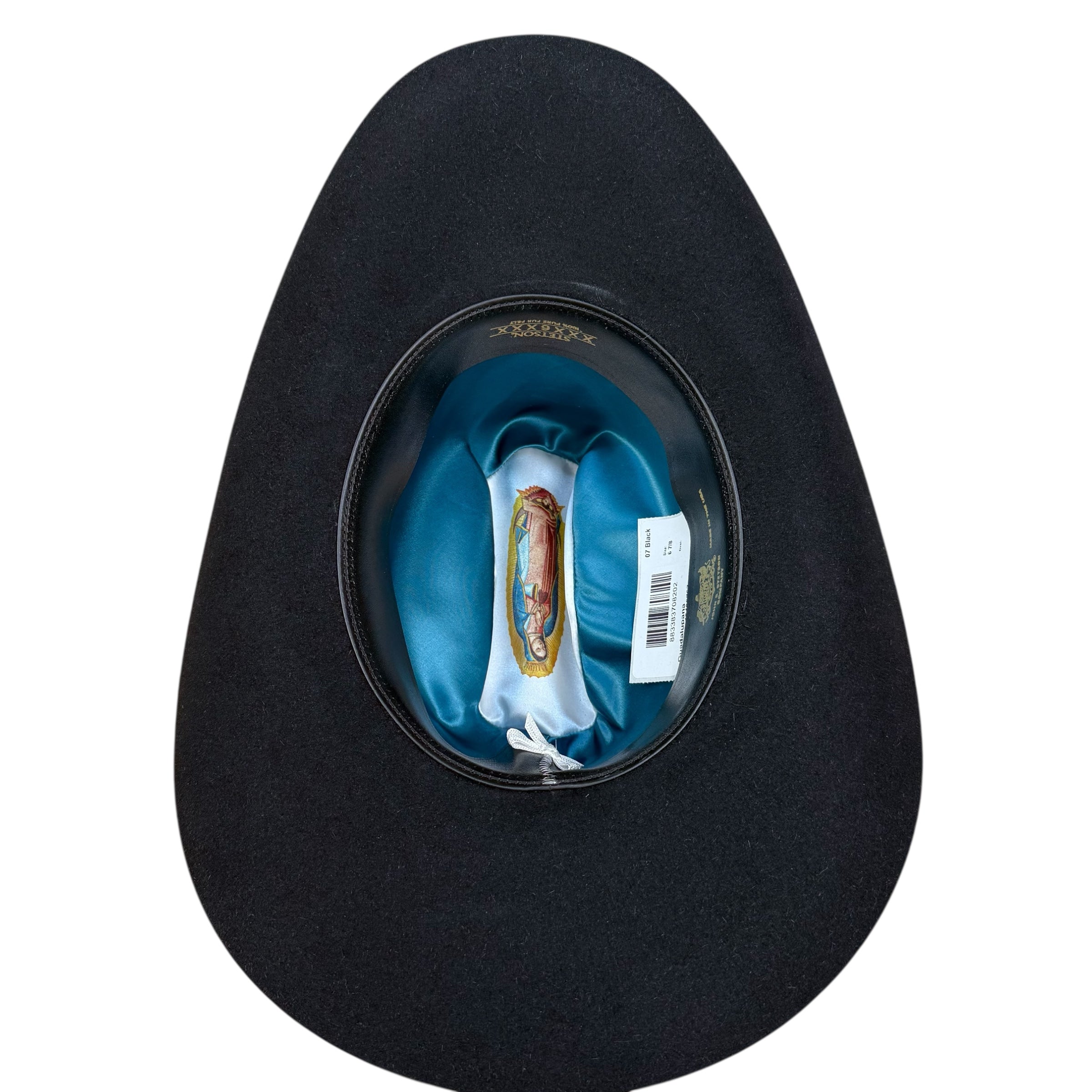 Stetson 6X Guadalupe Black Felt Cowboy Hat