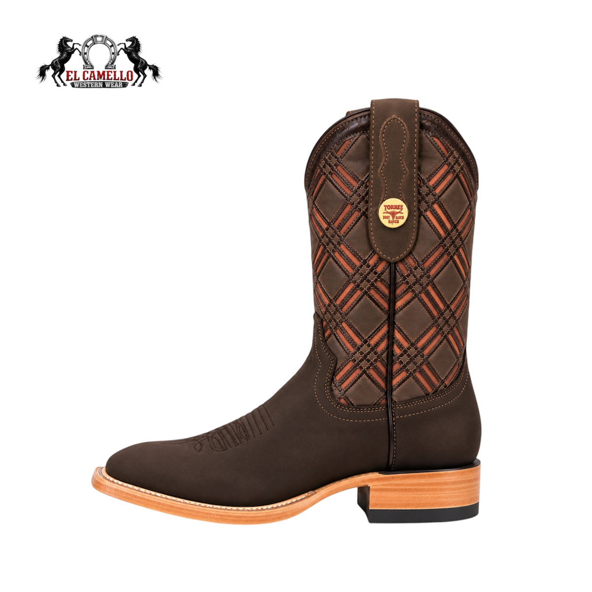 NOBUCK CAFE OVAL TORRES BOOTS