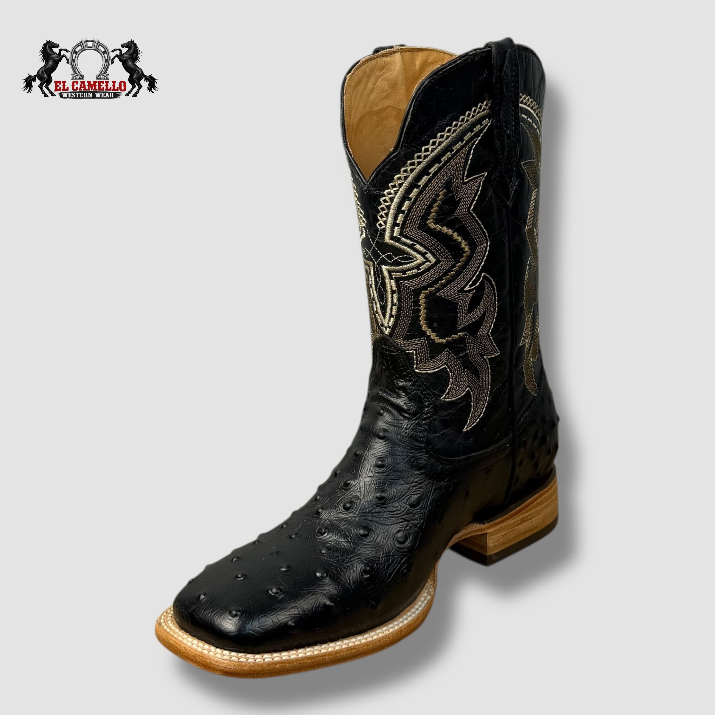 Avestruz Negro Torres Boots TBRCC134