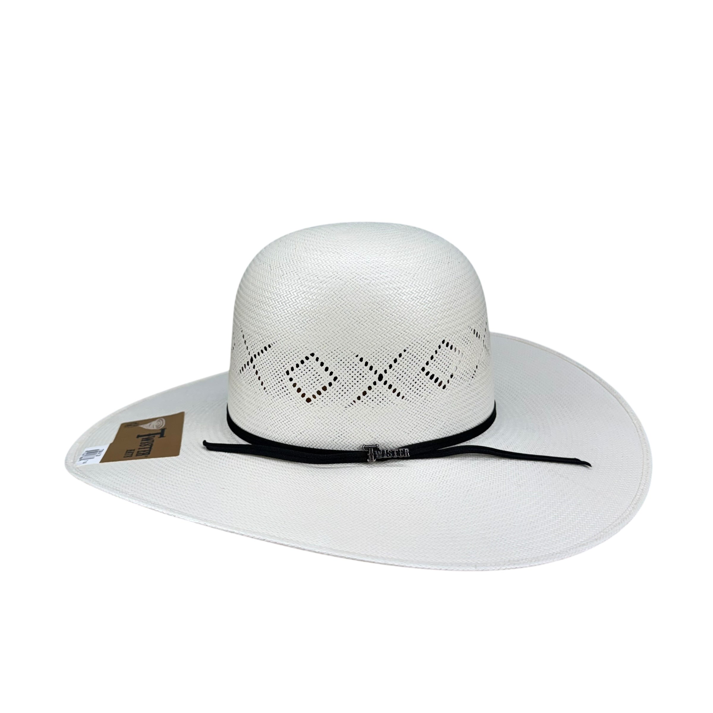 20X Twister Open Crown Straw 4 1/2’ Brim T73914