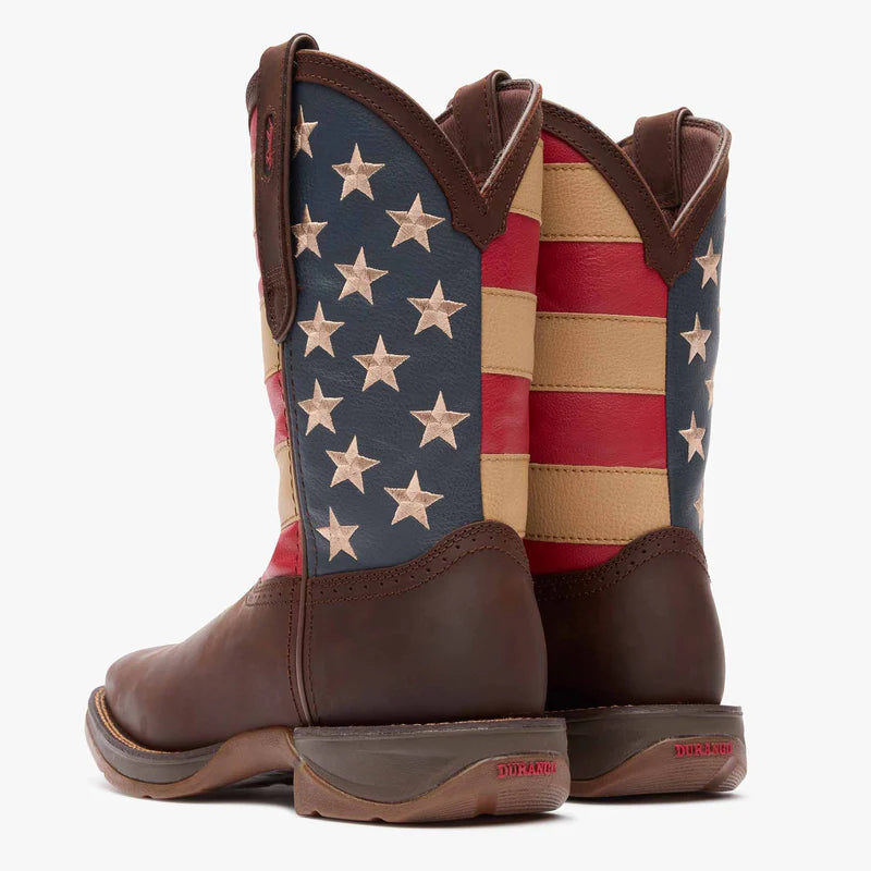 DB5554 Rebel™ by Durango® Patriotic Pull-On Western Flag Boot