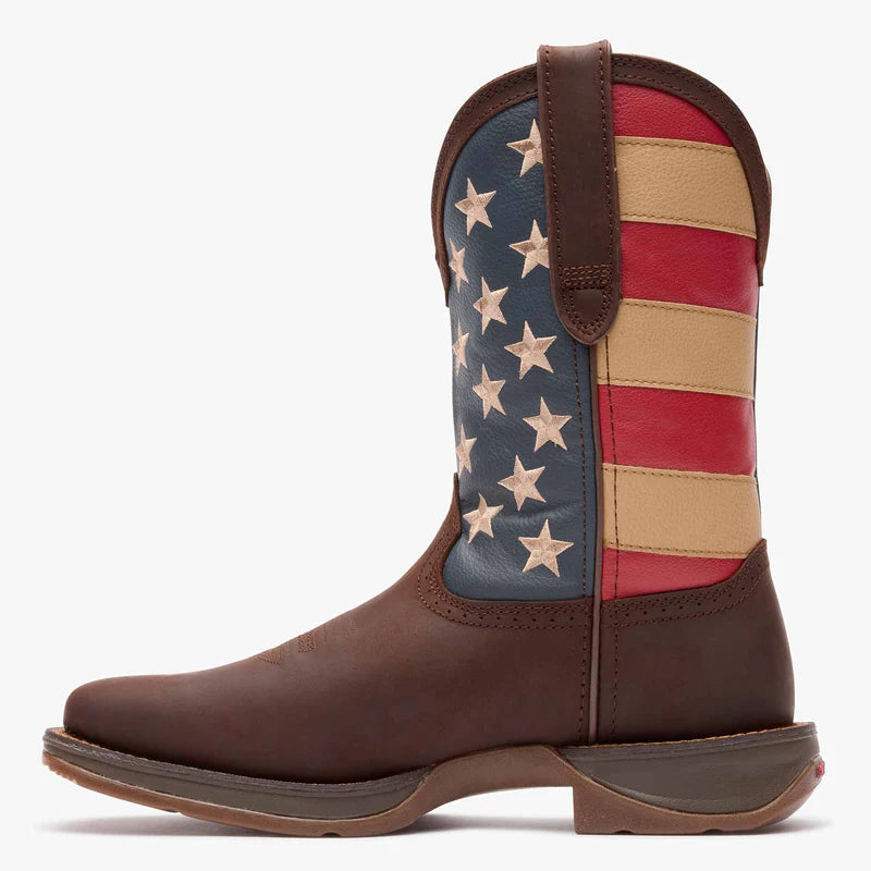 DB5554 Rebel™ by Durango® Patriotic Pull-On Western Flag Boot