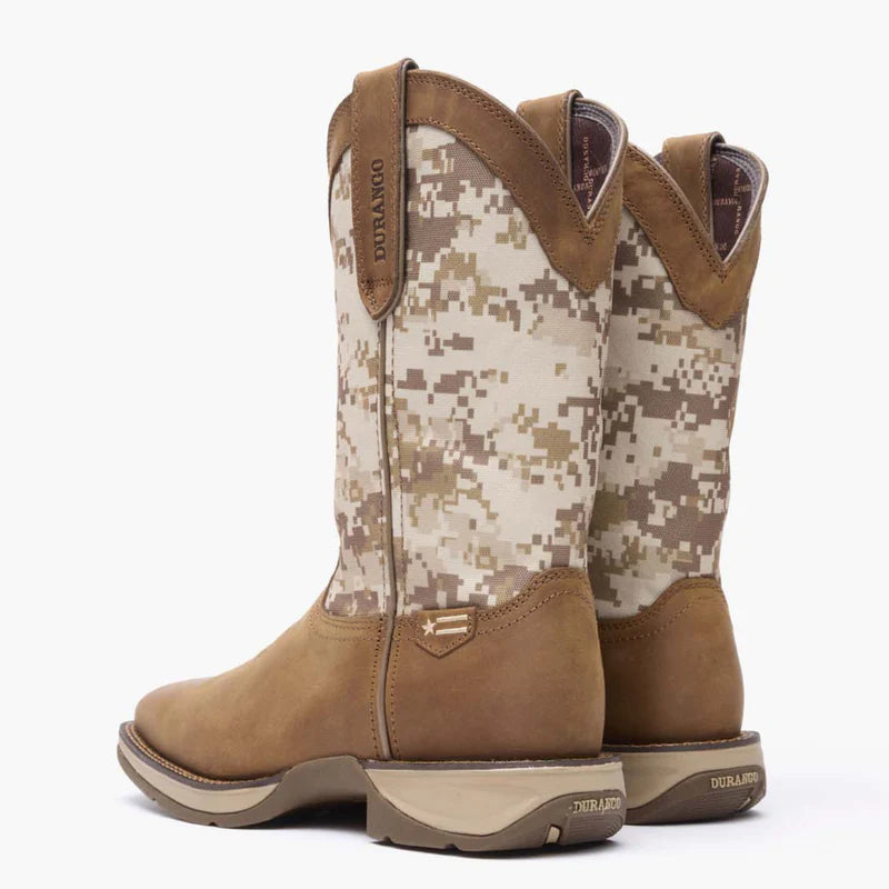 DDB0166 Rebel by Durango® Desert Camo Pull-on Western Boot