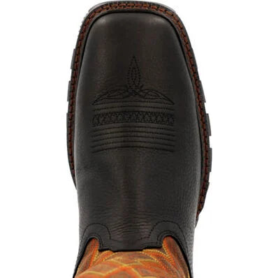 BLACK MAVERICK XP™ WESTERN WORK BOOT