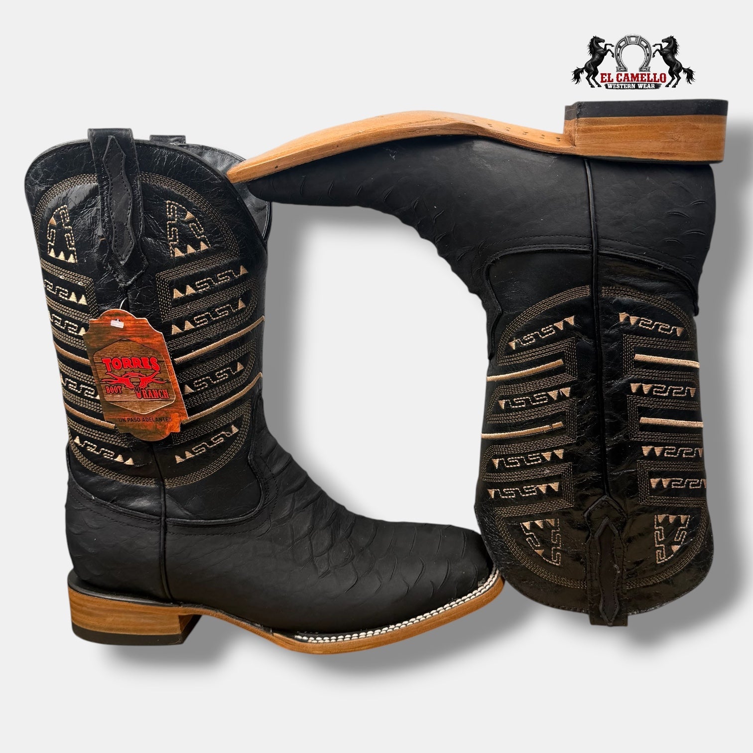 Python Mate Nego Negro Torres Boots TBRCC182