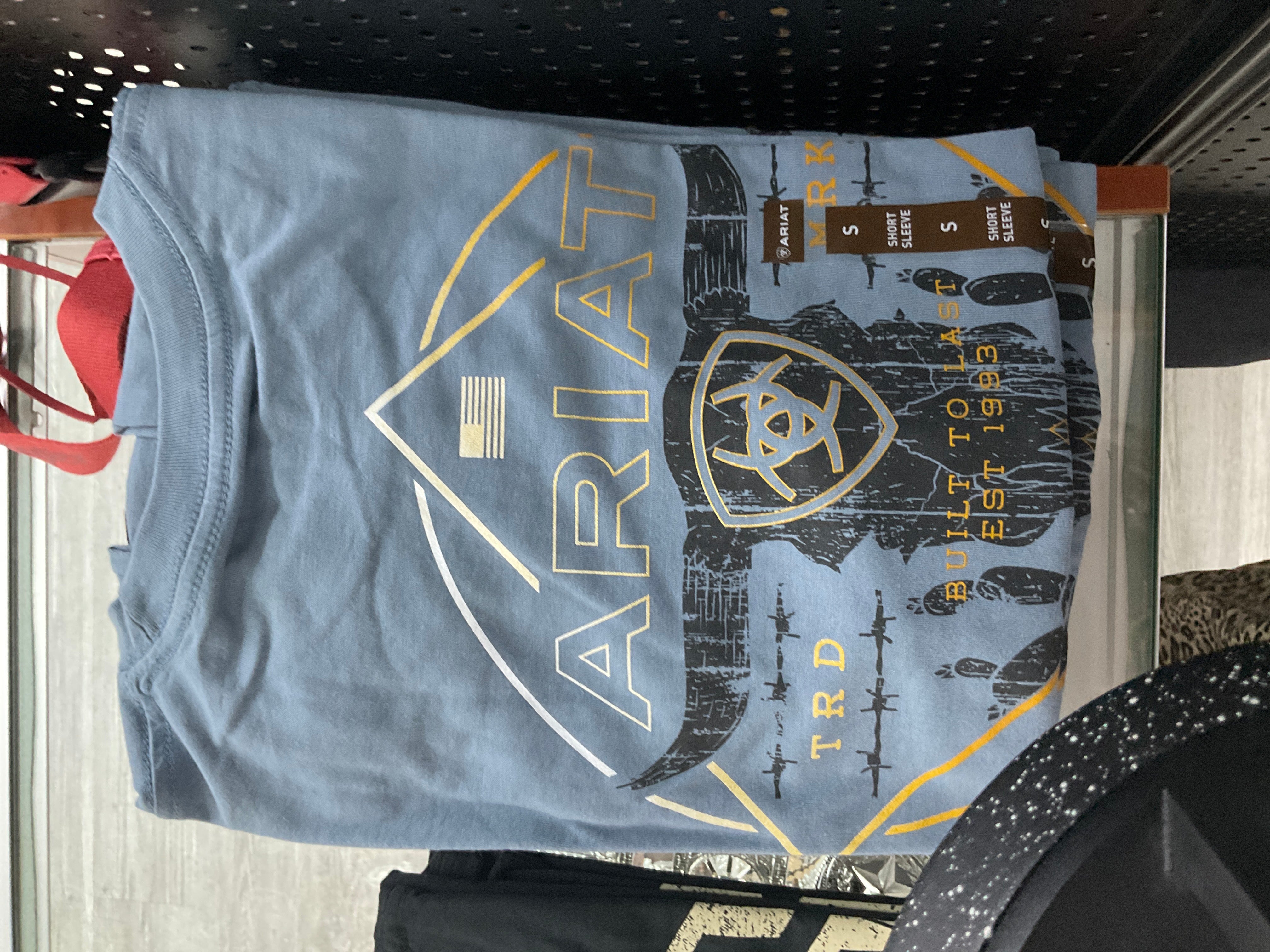Ariat Triple Stacker T-Shirt blue