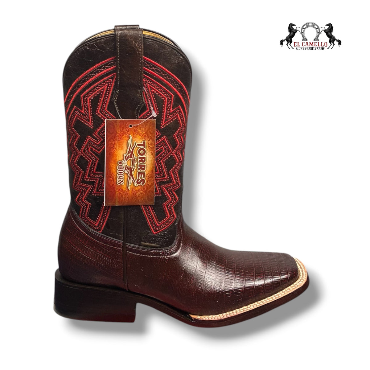 CLON LIZARD BLACKCHERRY TORRES BOOTS