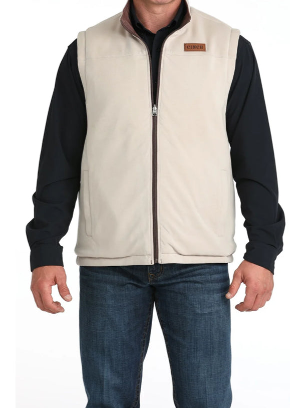 Men's Cinch Reversible Burgundy/Cream Vest MWV1926002