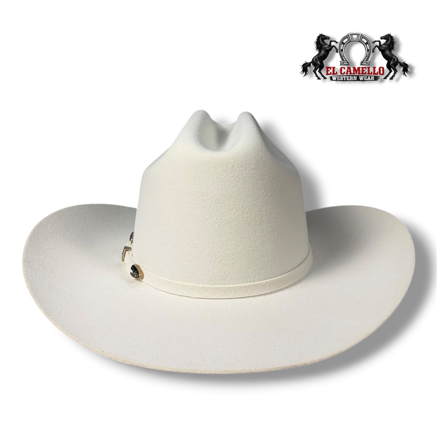 6X Torres Ranch "JOHNSON" Felt - Winter White