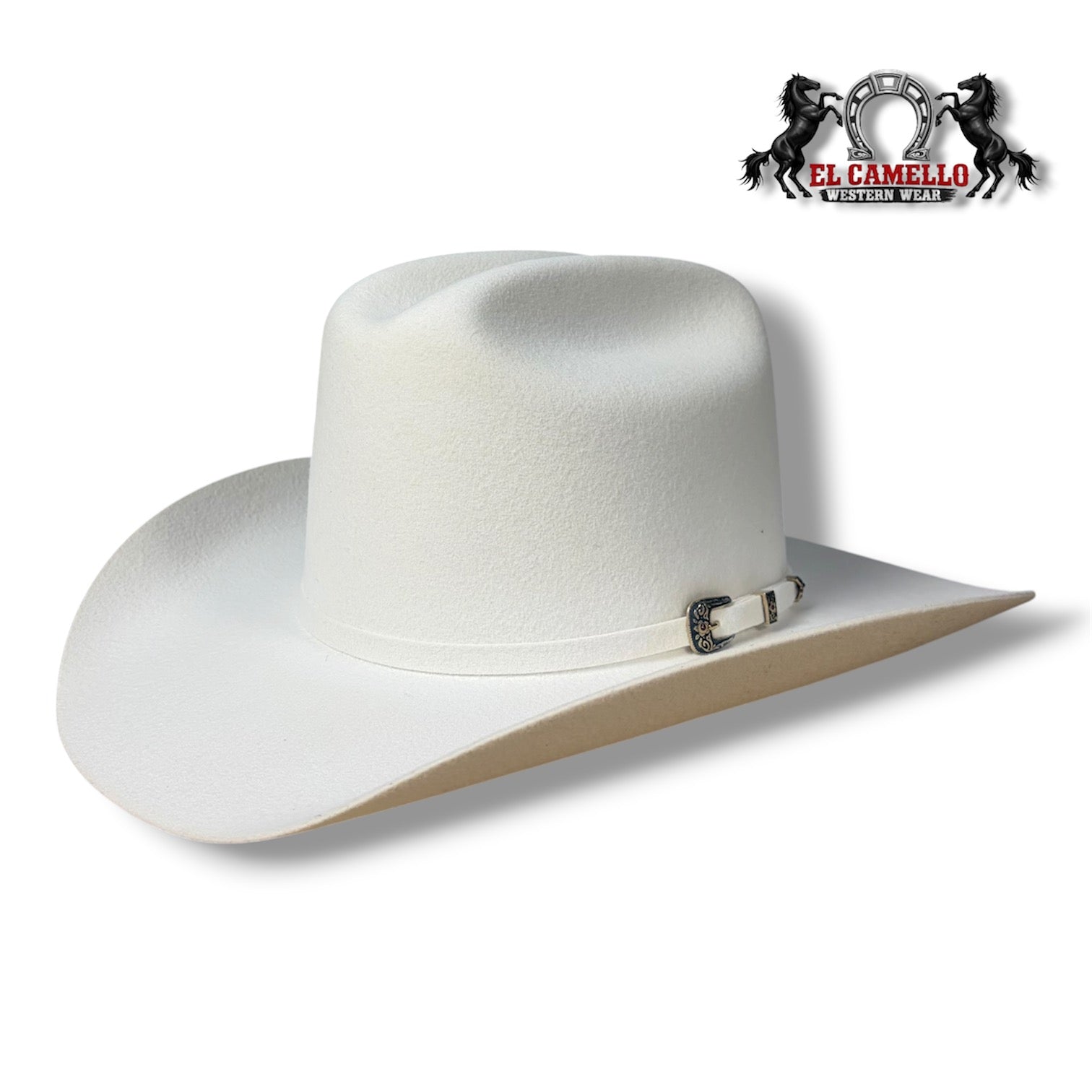 6x Torres Ranch "DURANGO" Felt - Winter White