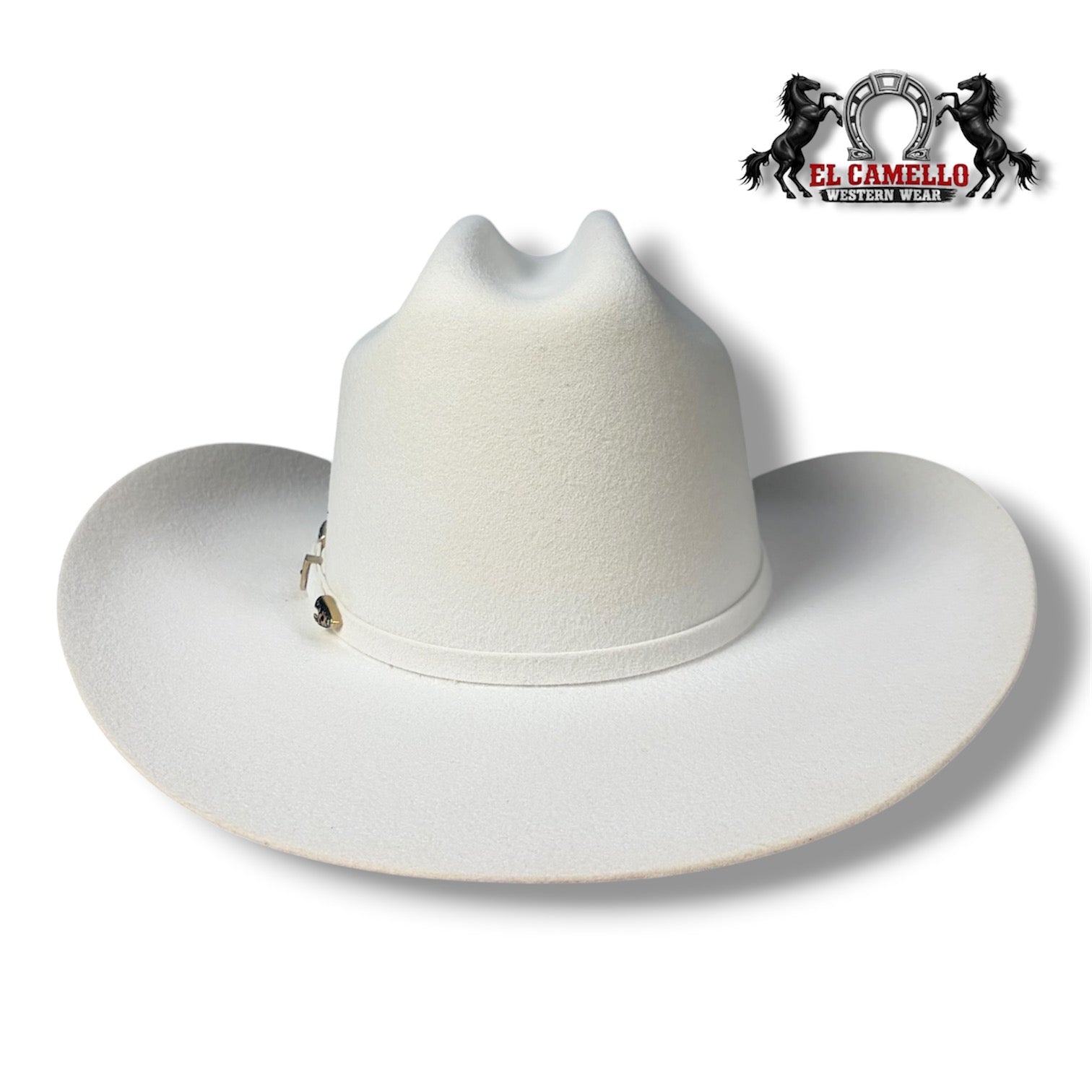 6x Torres Ranch "DURANGO" Felt - Winter White