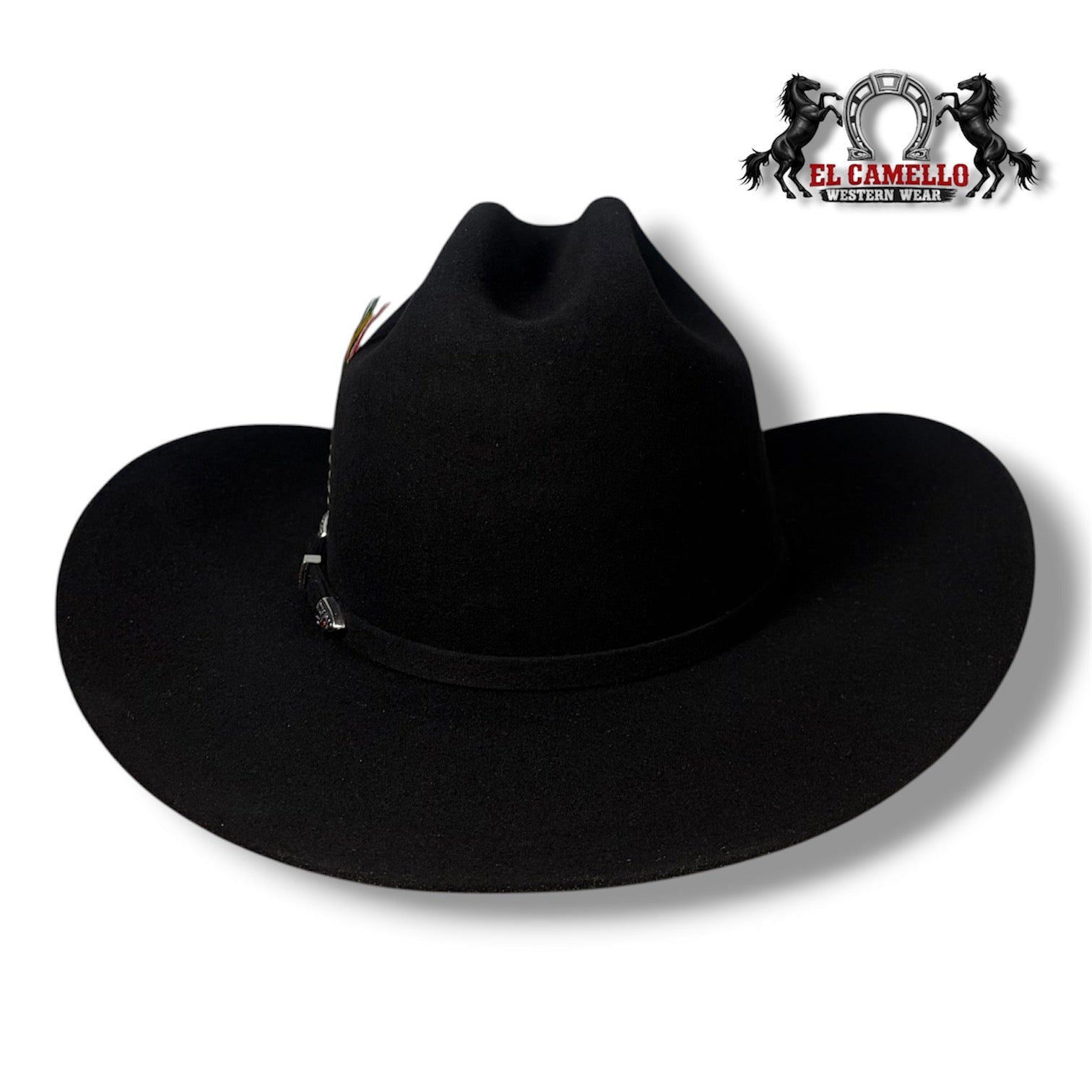 6x Torres Ranch "JOHNSON" Felt - Black