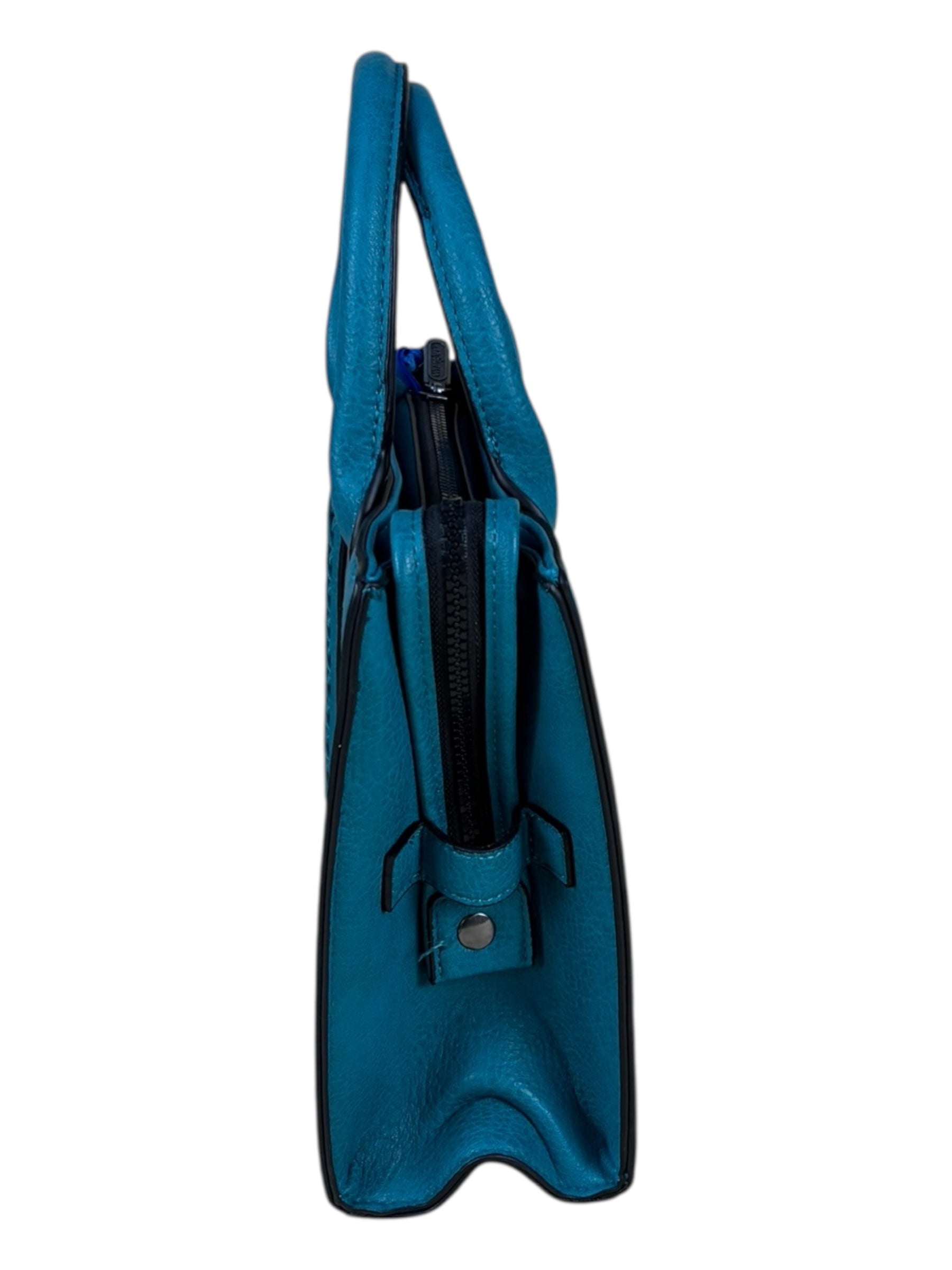 Wrangler Teal Aztec Print Tote Bag