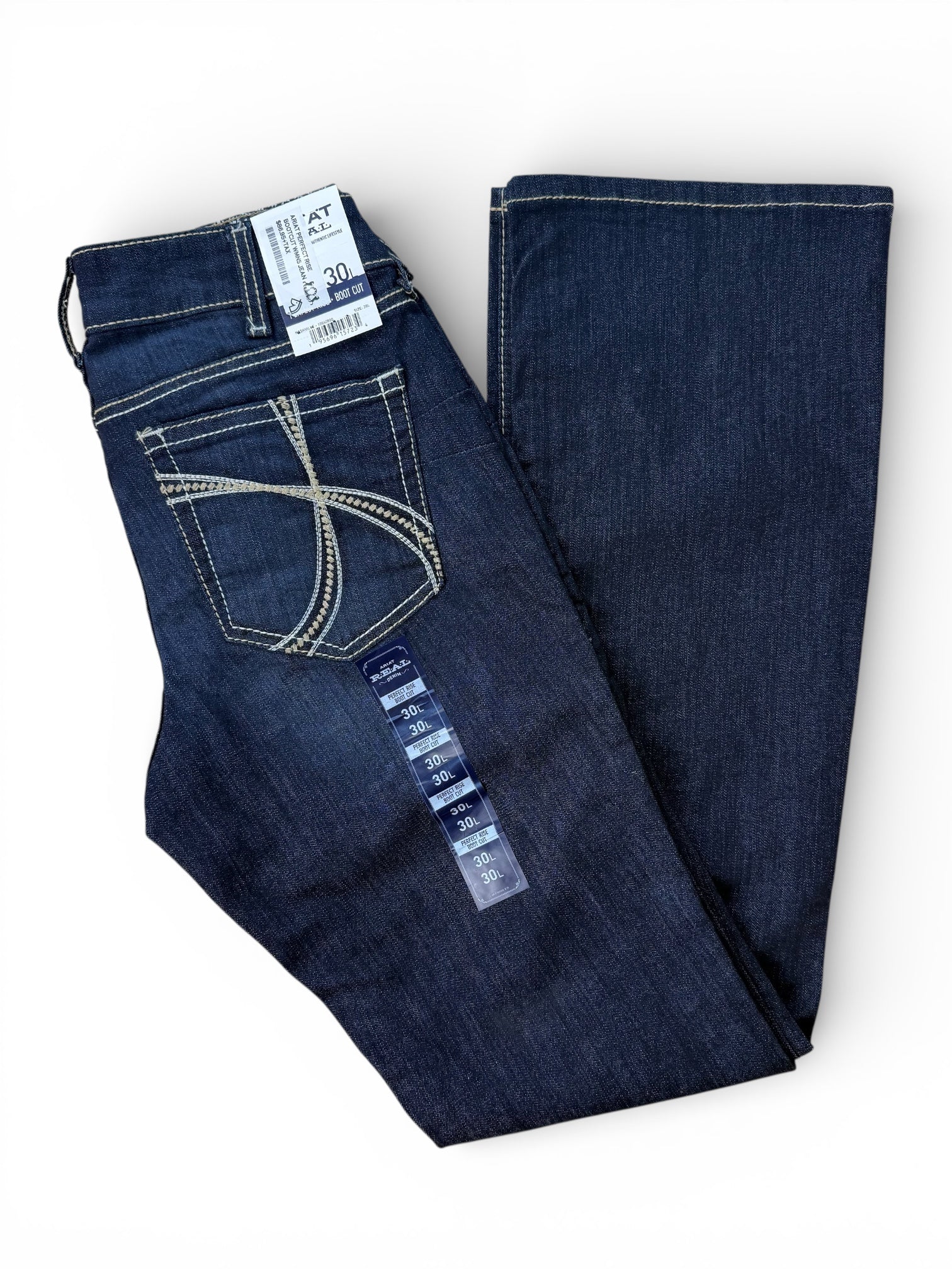 Ariat Women’s Perfect Rise Bootcut Jeans – Dark Wash 10040800