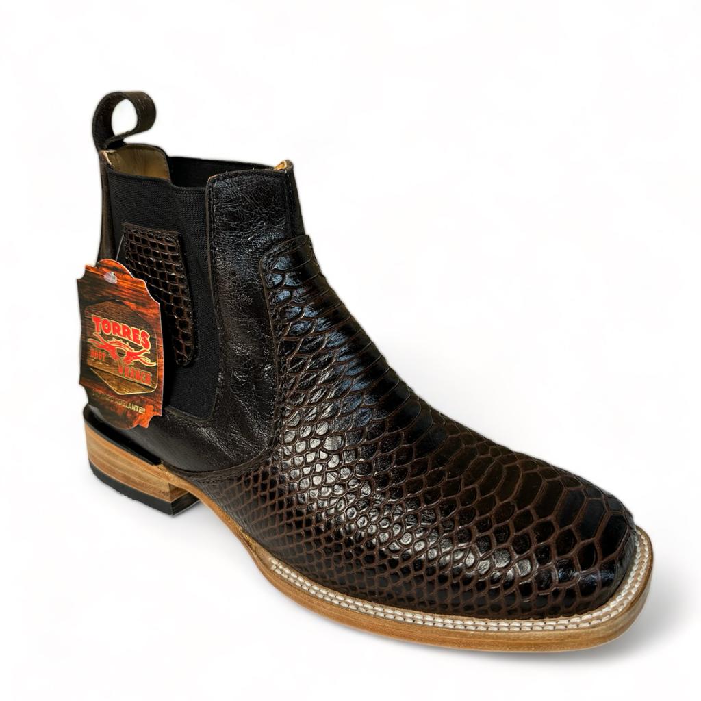 Botin de piton cafe torres boot