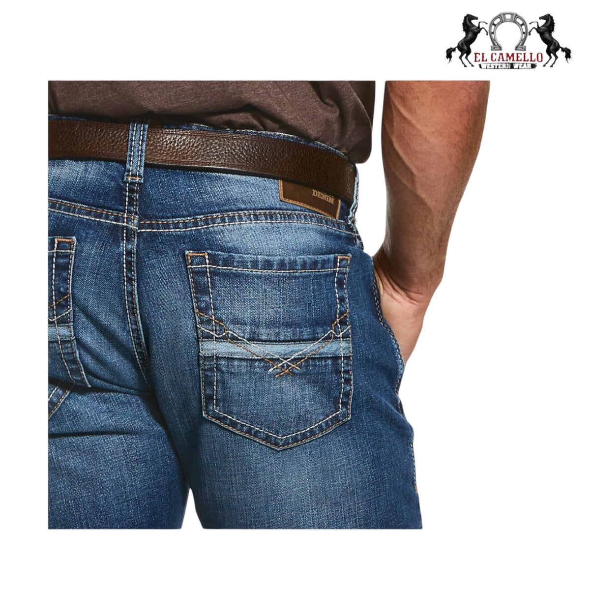 M7 Rocker Stretch Nassau Stackable Straight Leg Jean 10032321