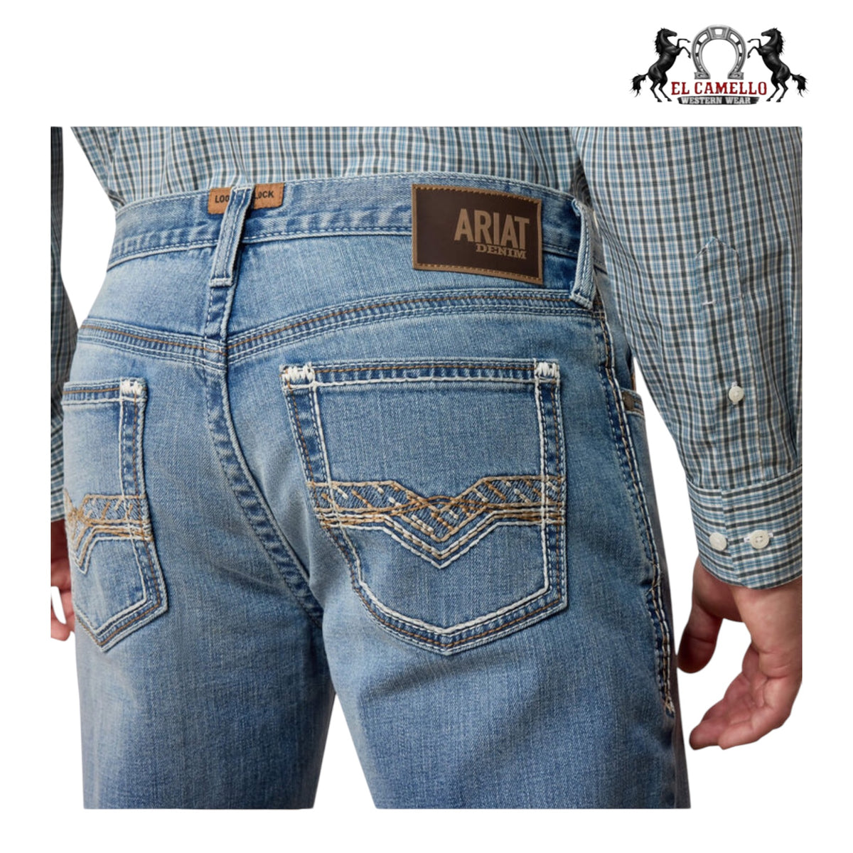 M2 Traditional Relaxed Marlon Boot Cut Jeans 10078956