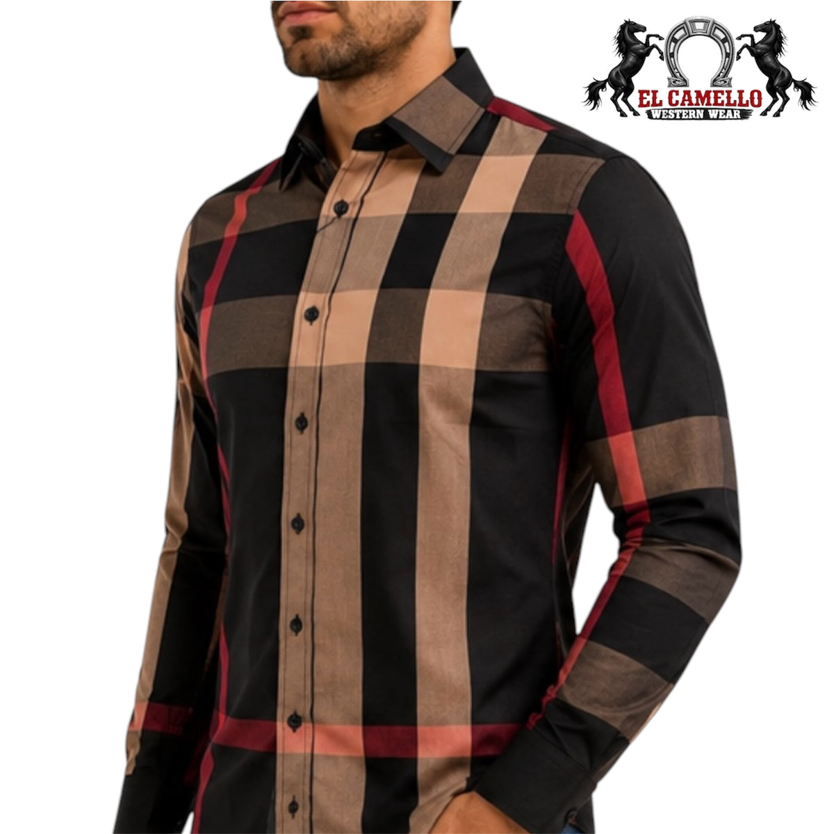 BALDELLI CH-201 Black-Brown LONG