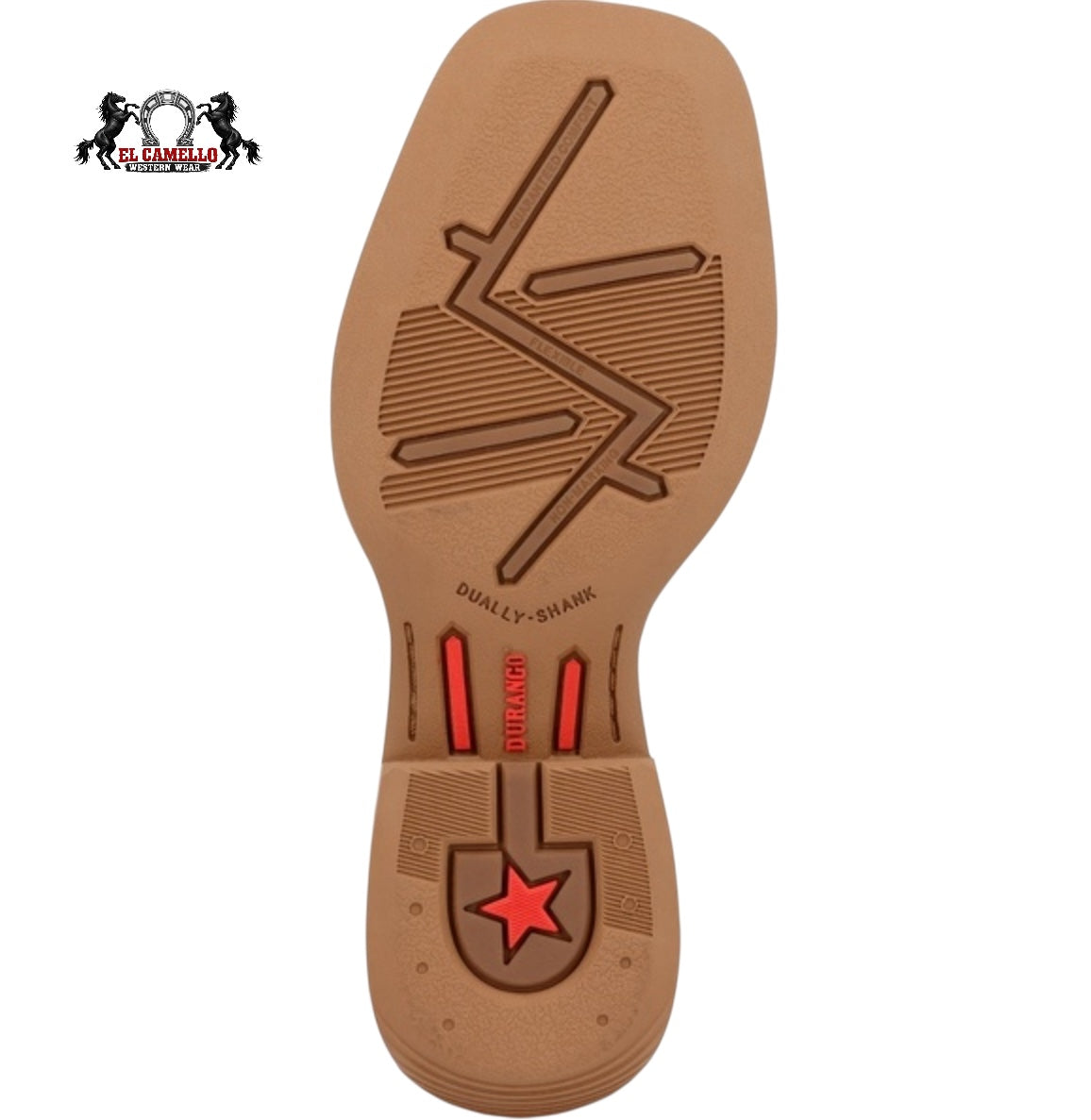 Durango Kids Lil’ Rebel Pro Coffee/Bone Western Boots DBT0241C Square Toe