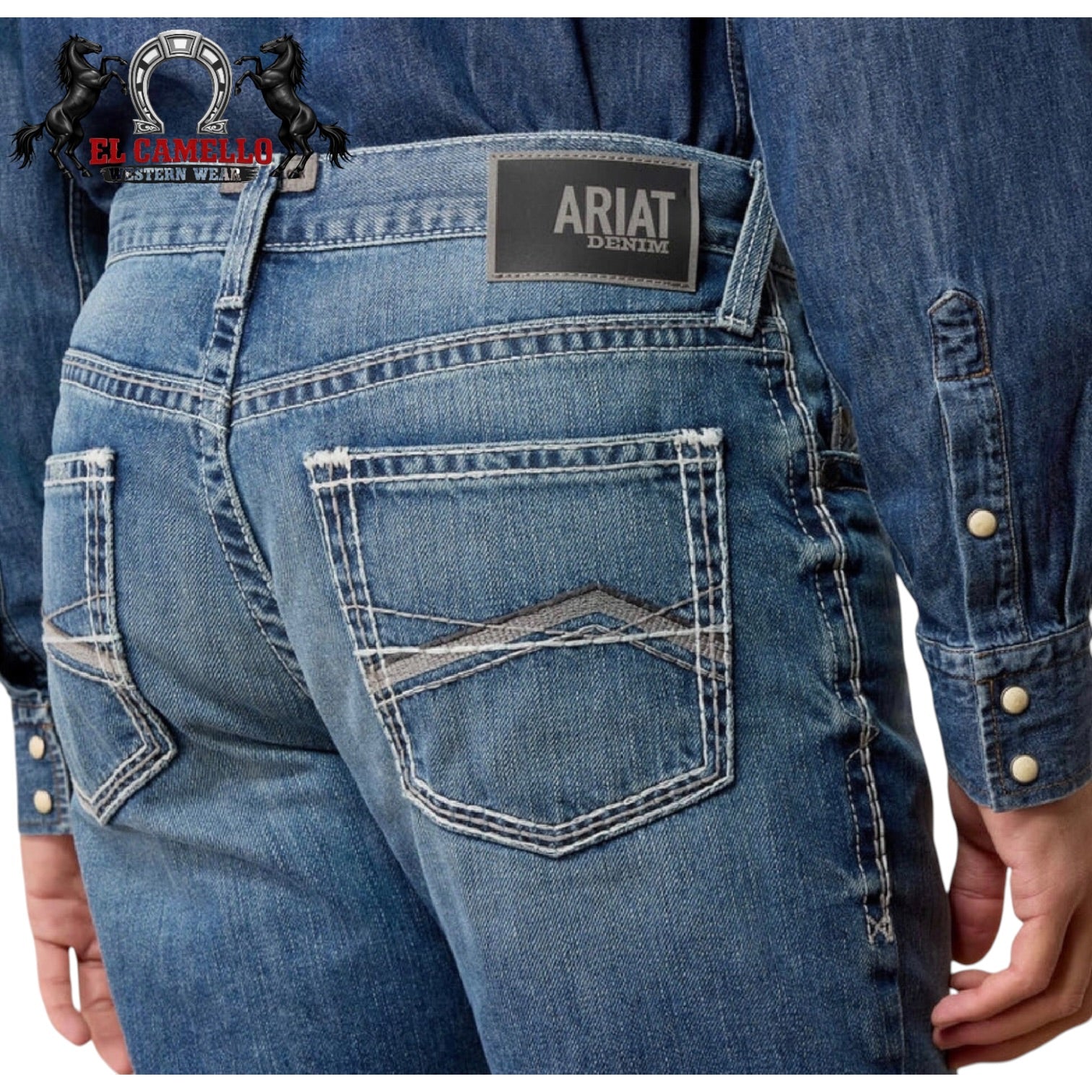 M4 ARIAT JEANS RICK STRGHT
