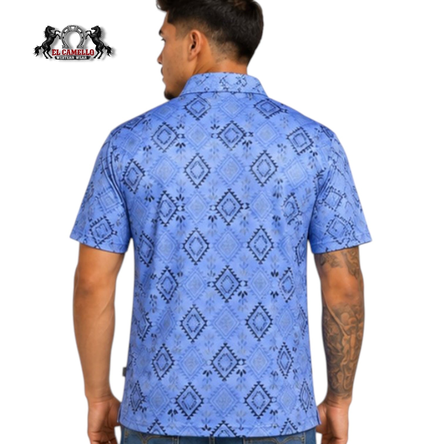 Platini PGP11418 Men’s Blue Polo Shirt