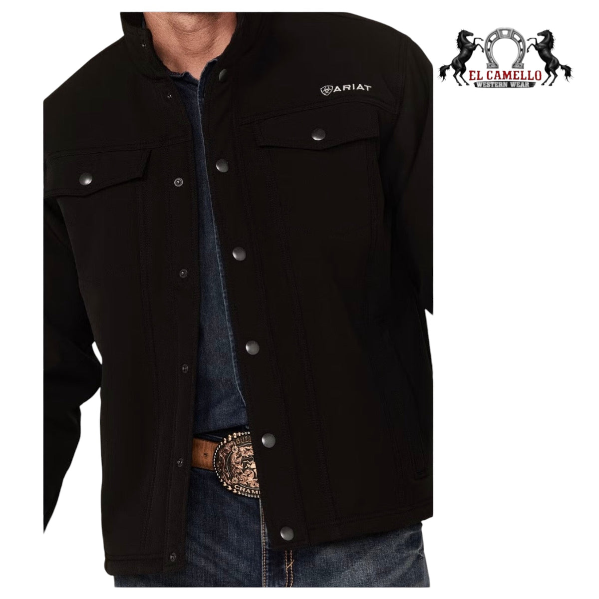ARIAT MAN VERNON SHERPA 2.0 JKT BLACK 10046456