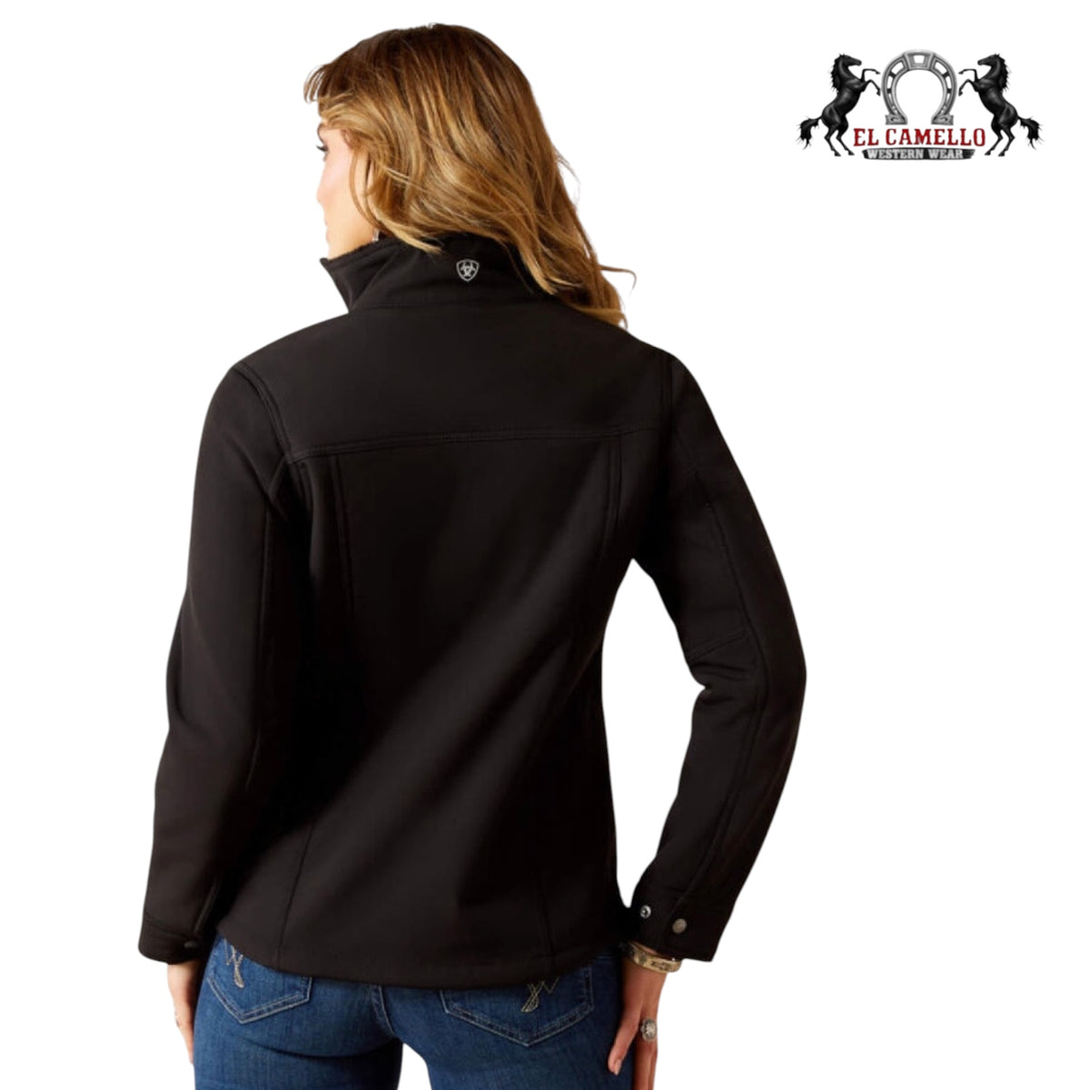 ARIAT WOMEN BERBER BLACK SOFTSHELL KJT 10062258