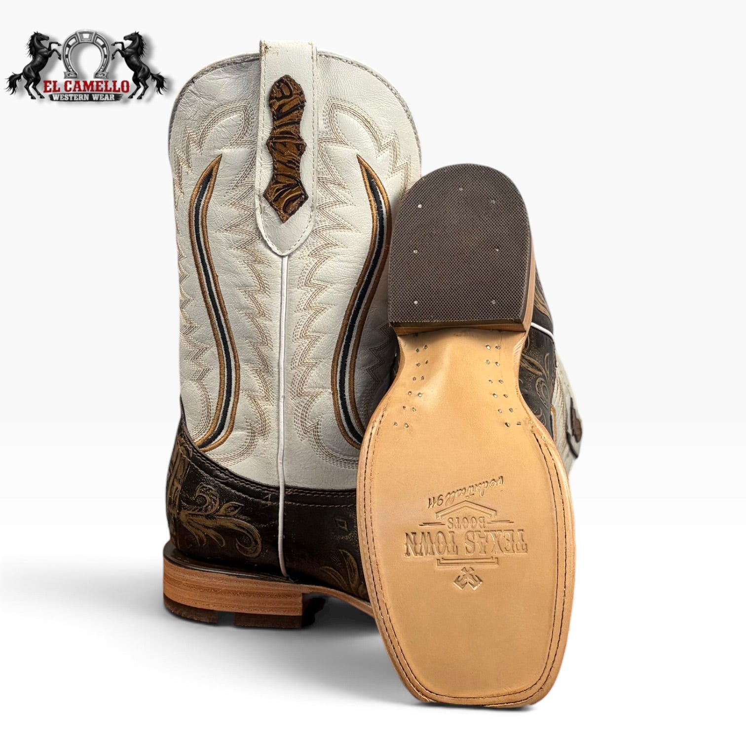 Torres Boots Cincelado Café / Napa Blanco – TTBM4330