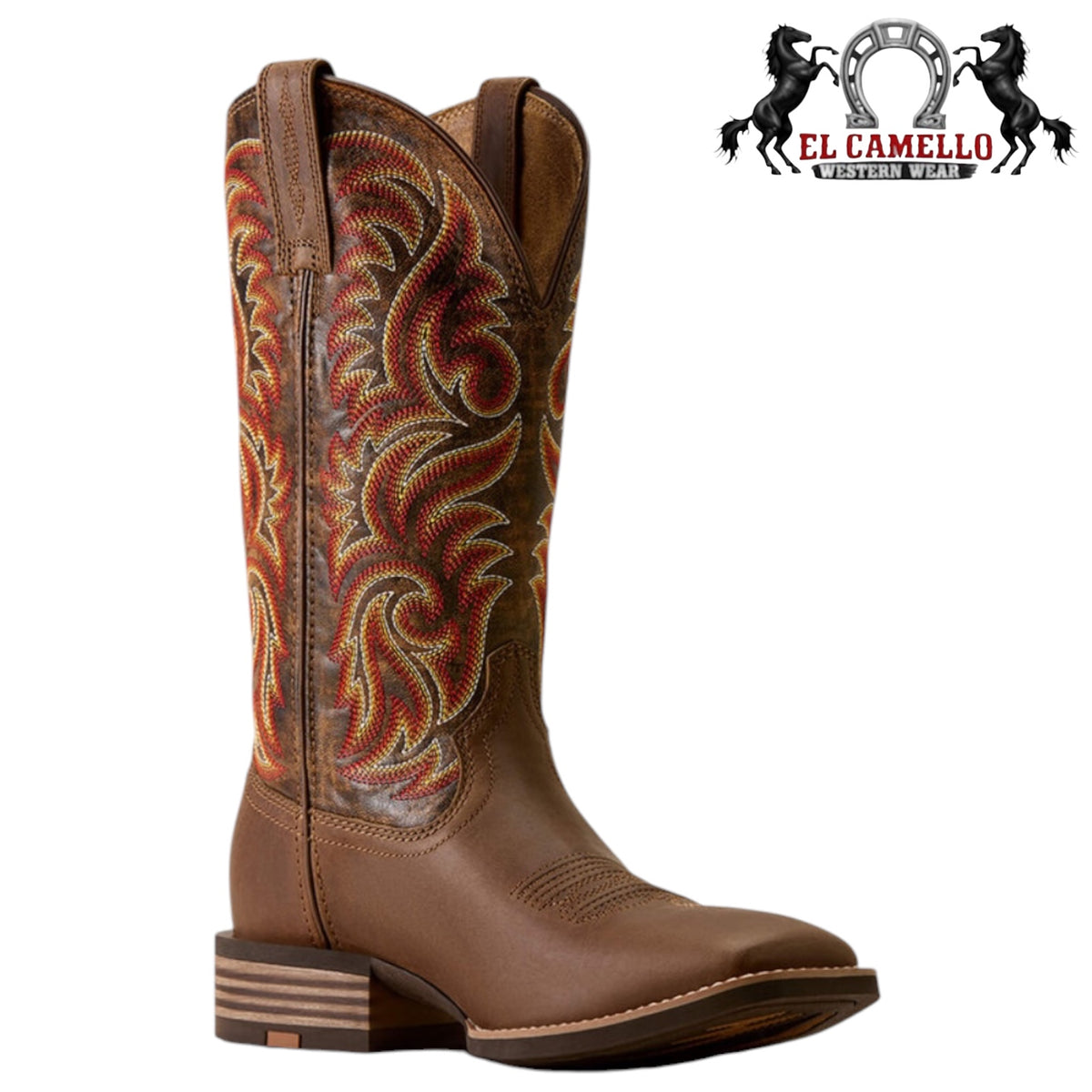 Ariat Men’s Arrowrock Wide Square Toe Western Boots – 10080535