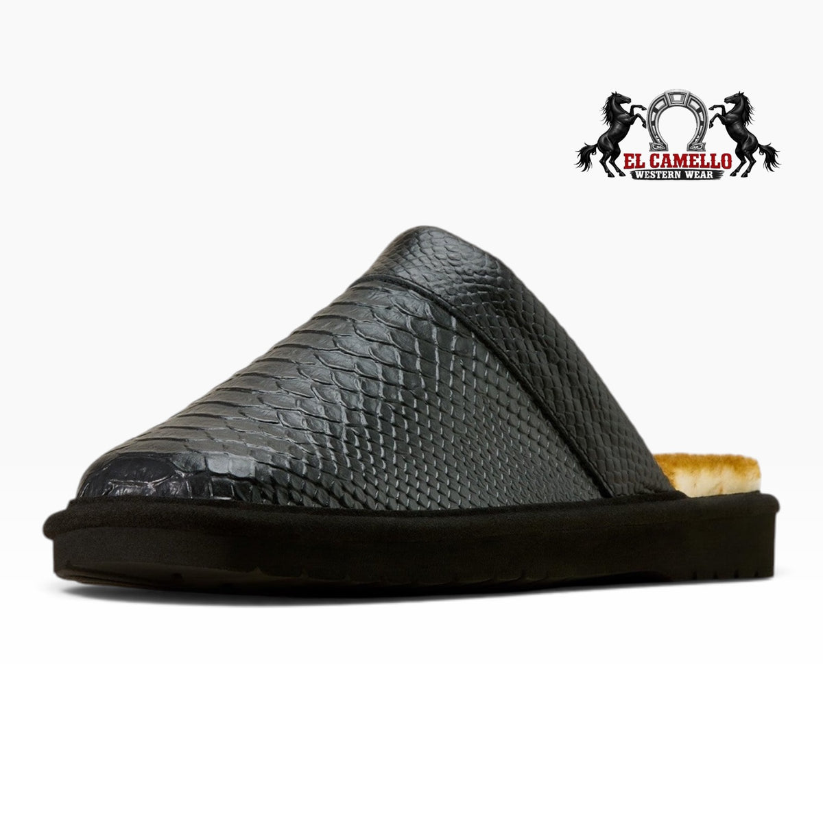 Ariat Men’s Silversmith Square Toe Exotic Slippers – 4423-001