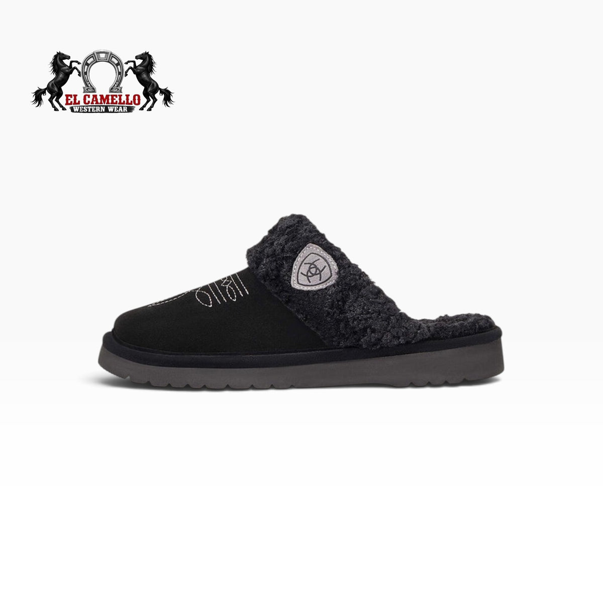 Ariat Women’s Jackie Square Toe Slippers – Black 2829-001