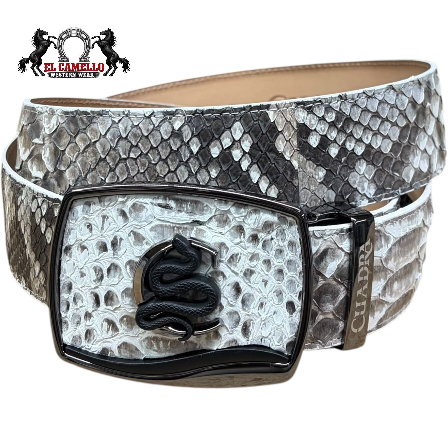 Cuadra Genuine Exotic Leather Belt 
BC482