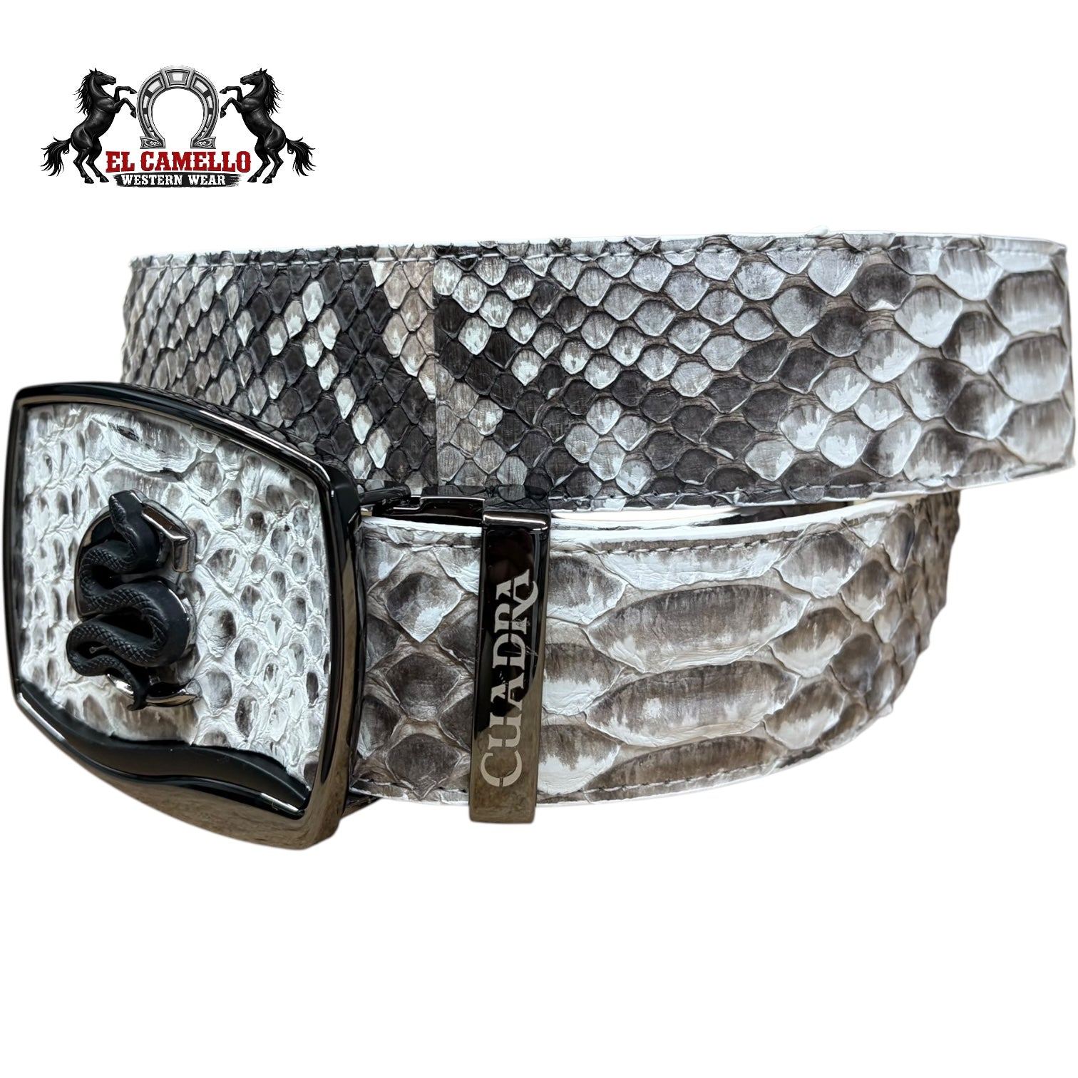 Cuadra Genuine Exotic Leather Belt 
BC482