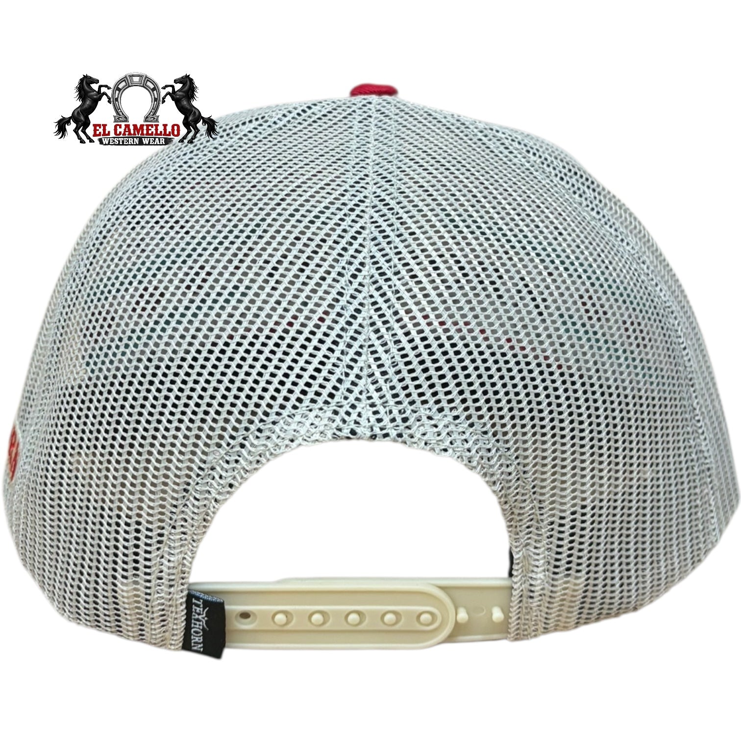 Texhorn Red Feather Aztec Patch Mesh Back Snapback Cap