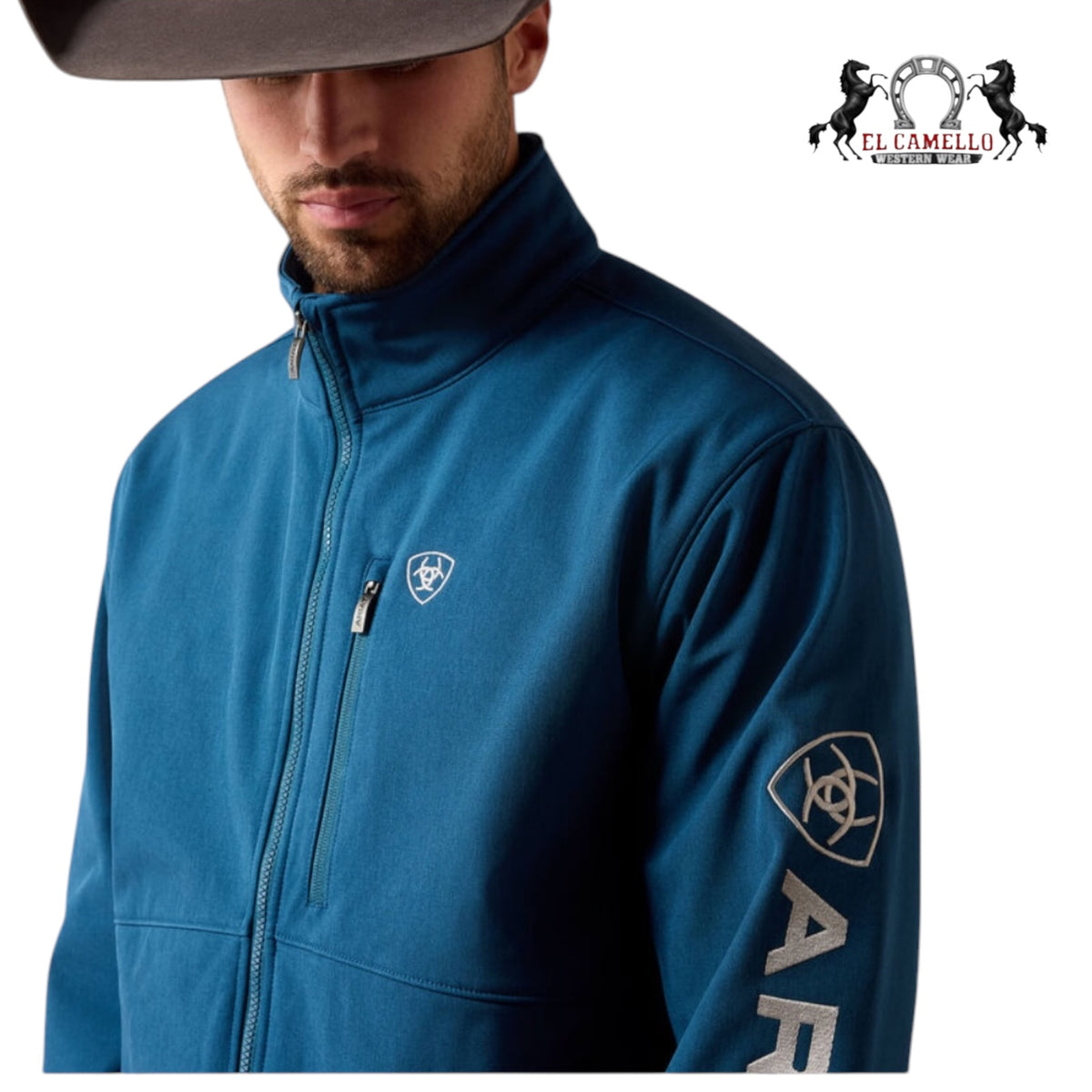 ARIAT MEN’S JACKET MAJOLICA BLUE 10041611