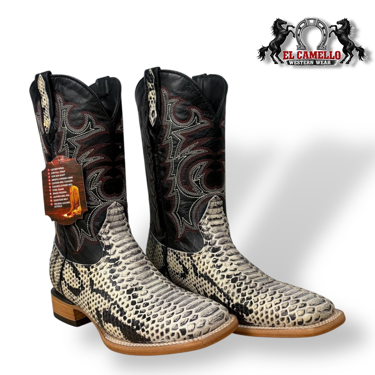 Python Salvaje Natural Torres Boots TBRCC141