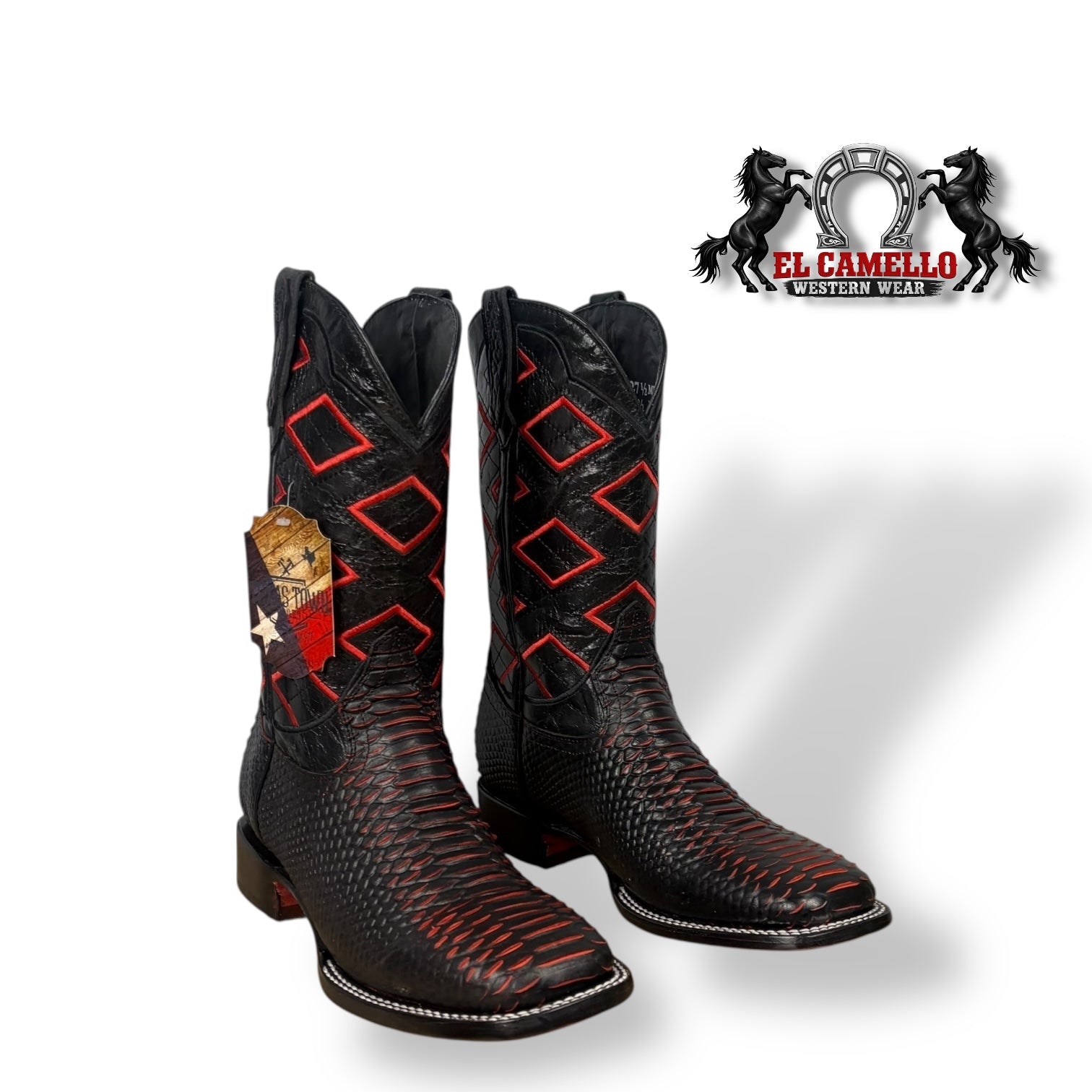 Python Rojo Neon Torres Boots TBRCC142