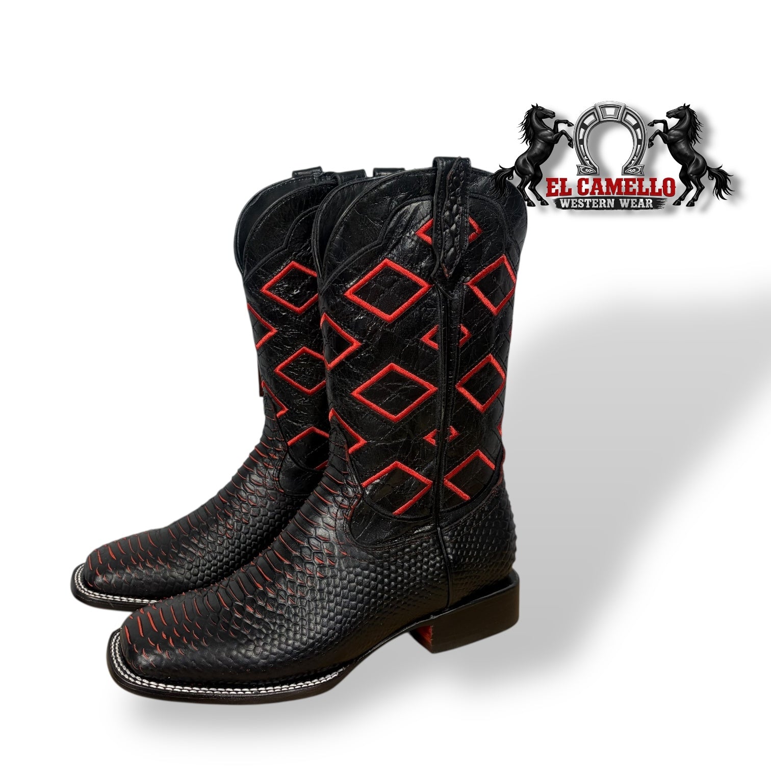 Python Rojo Neon Torres Boots TBRCC142
