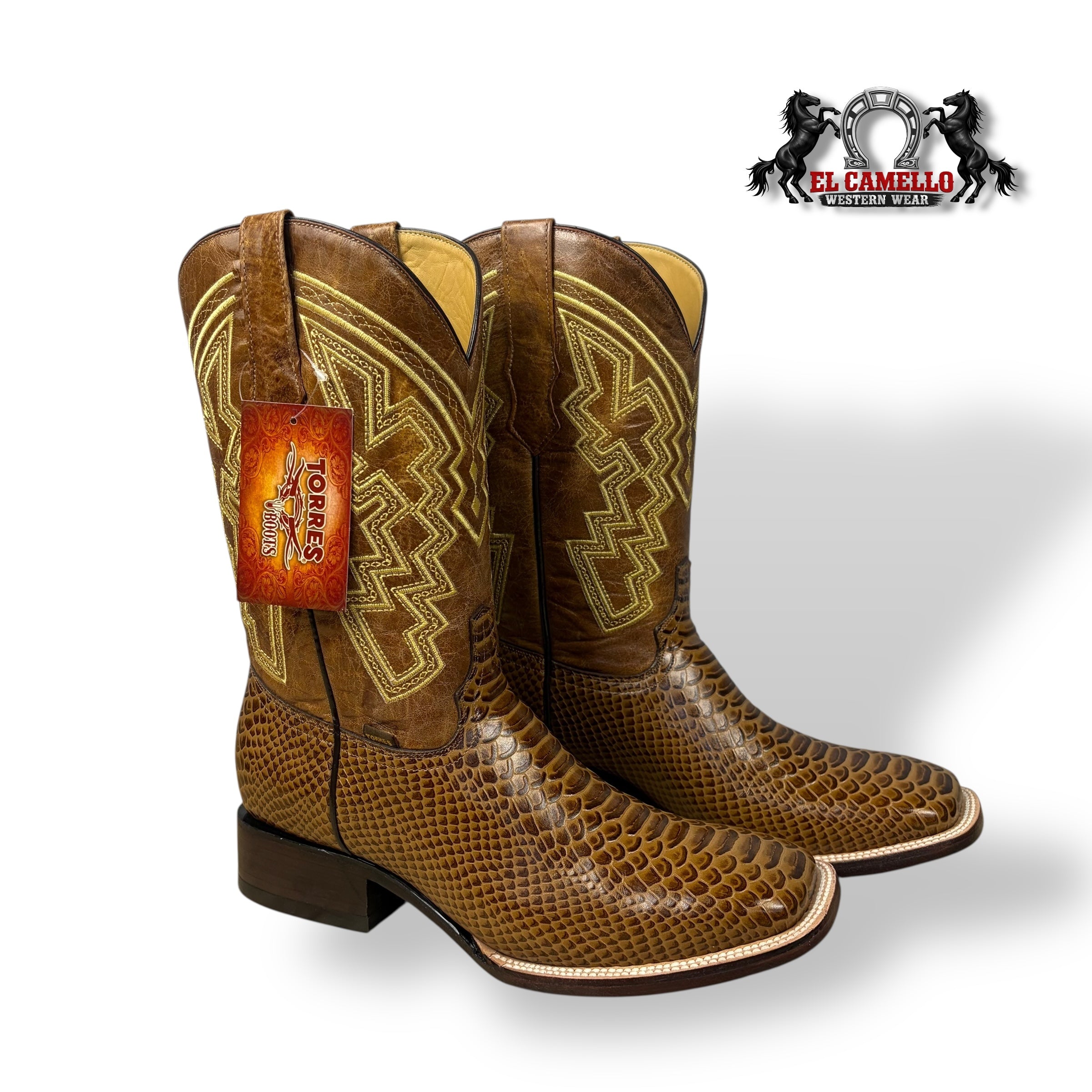Python Grabado Miel Torres Boots TBRCC151