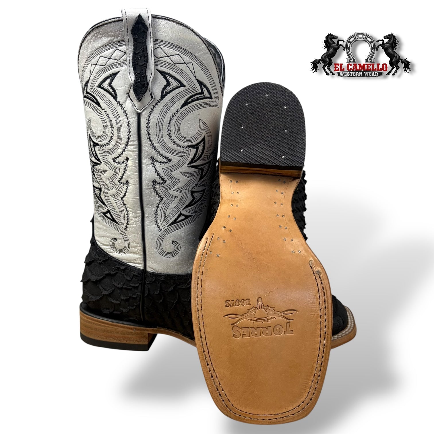 Python Jumbo Mate Negro Torres Boots TBRCC150