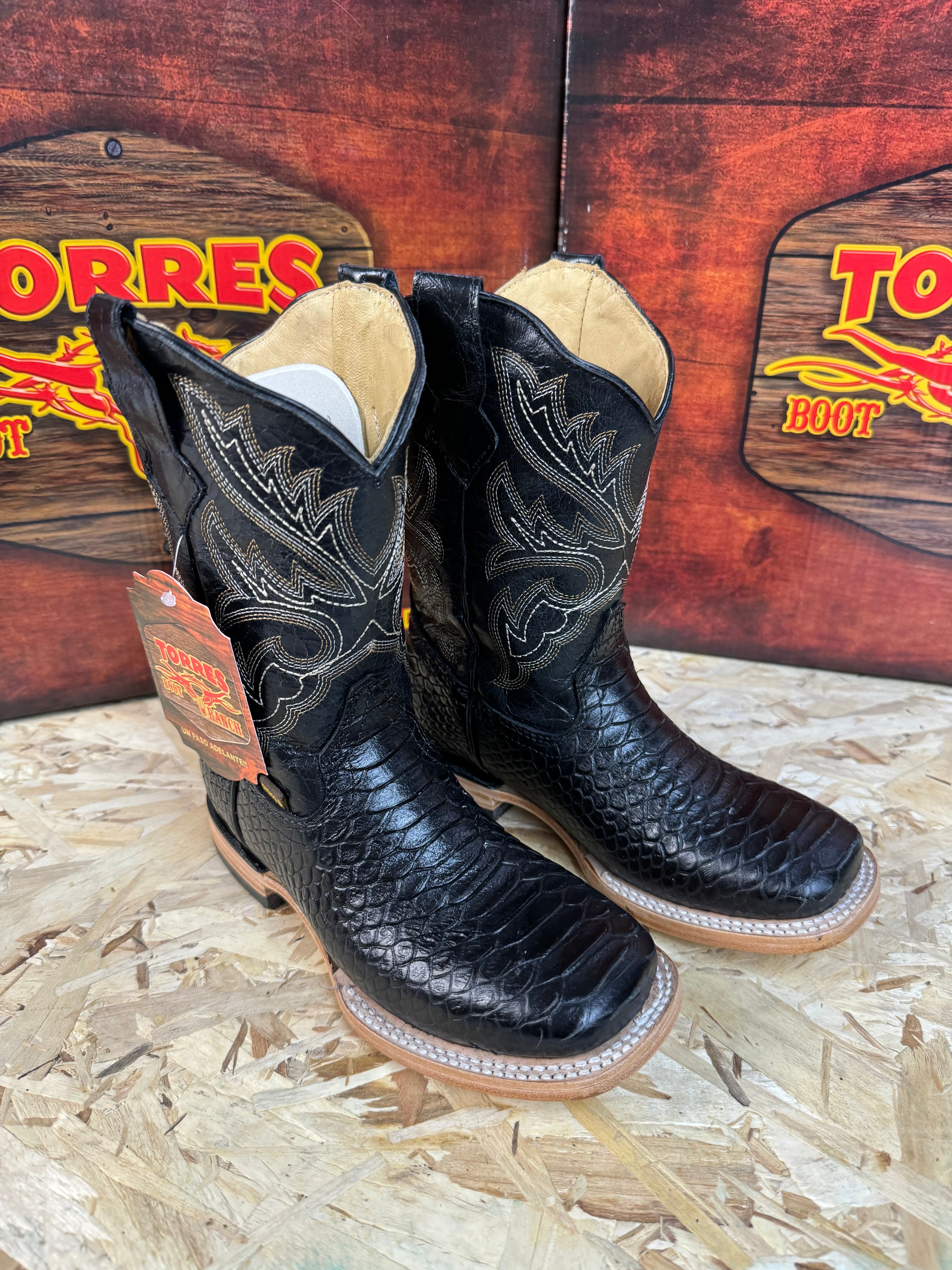 PITON NEGRO KIDS TORRES BOOTS TBR0351