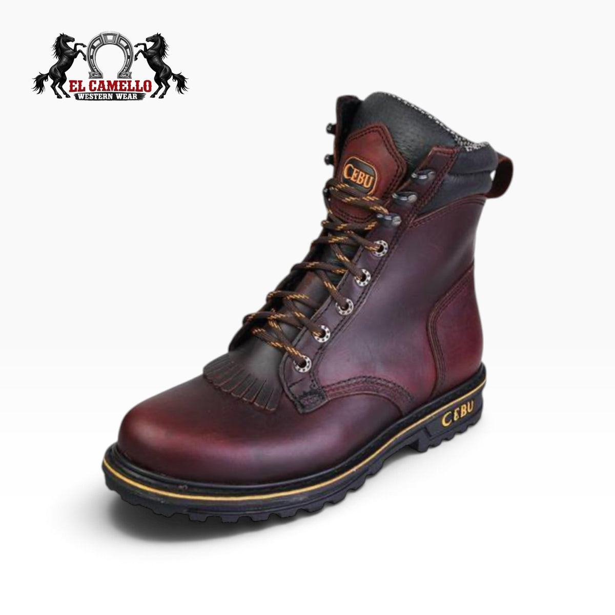 Cebu Men’s TK Lacer Shed-GR Leather Work Boots FINALE SALE NO EXCHANGE