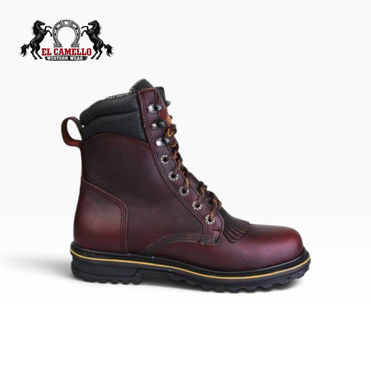 Cebu Men’s TK Lacer Shed-GR Leather Work Boots FINALE SALE NO EXCHANGE