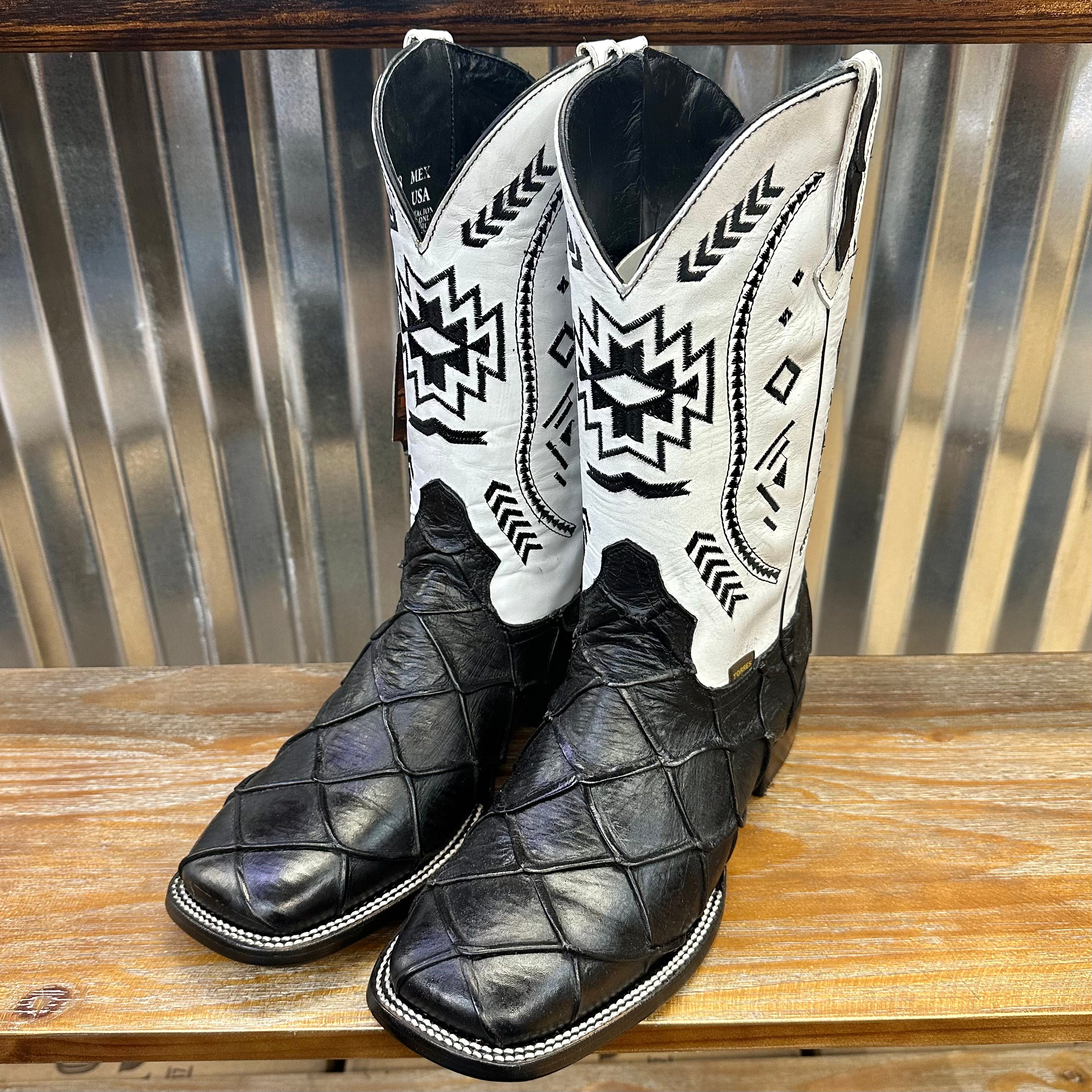 Print Pirarucu Fish Boot