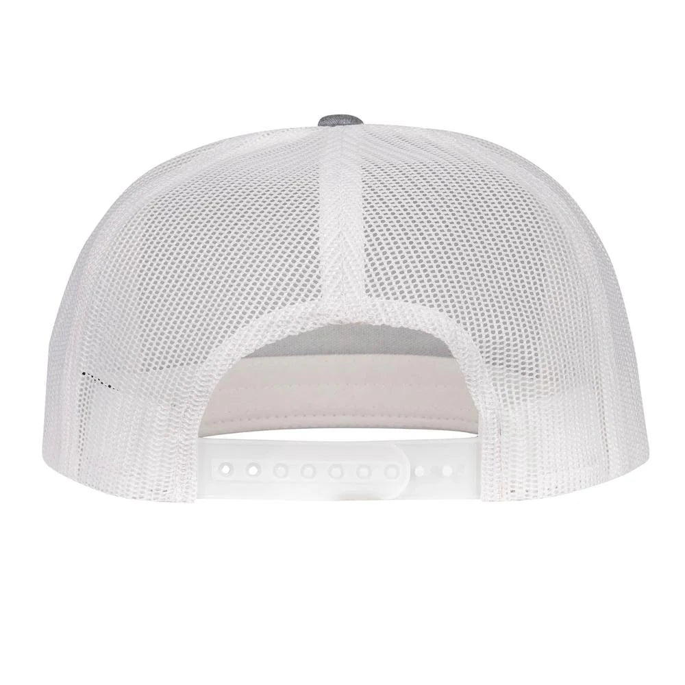 Lazy J Ranch Heather Grey & White Retro Cap