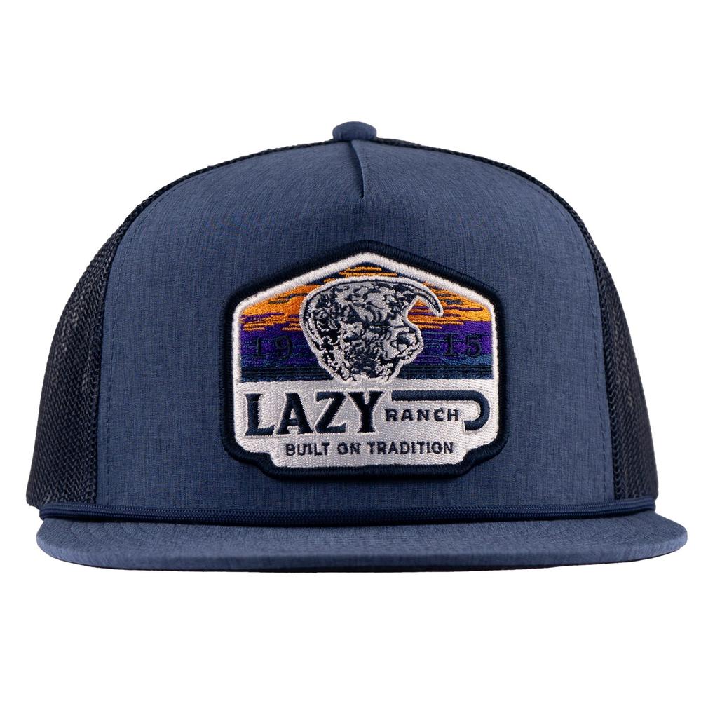 Lazy J Ranch Navy Bull Wagon Cap