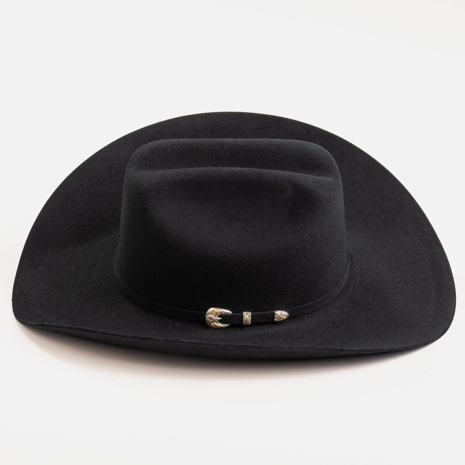 6X Real in Black | Larry Mahan Fur Felt Western