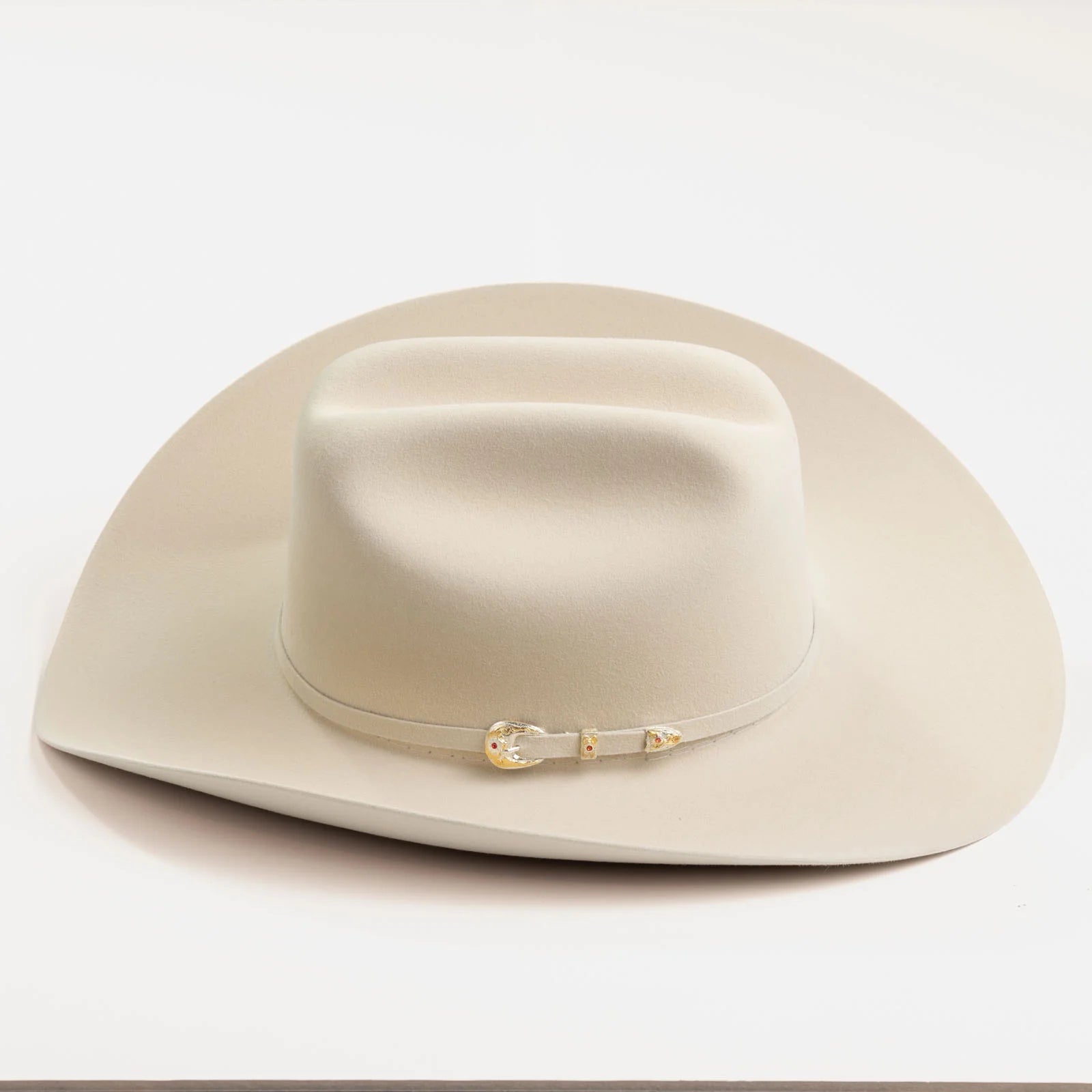 6X Real in Belly | Larry Mahan Fur Felt Western