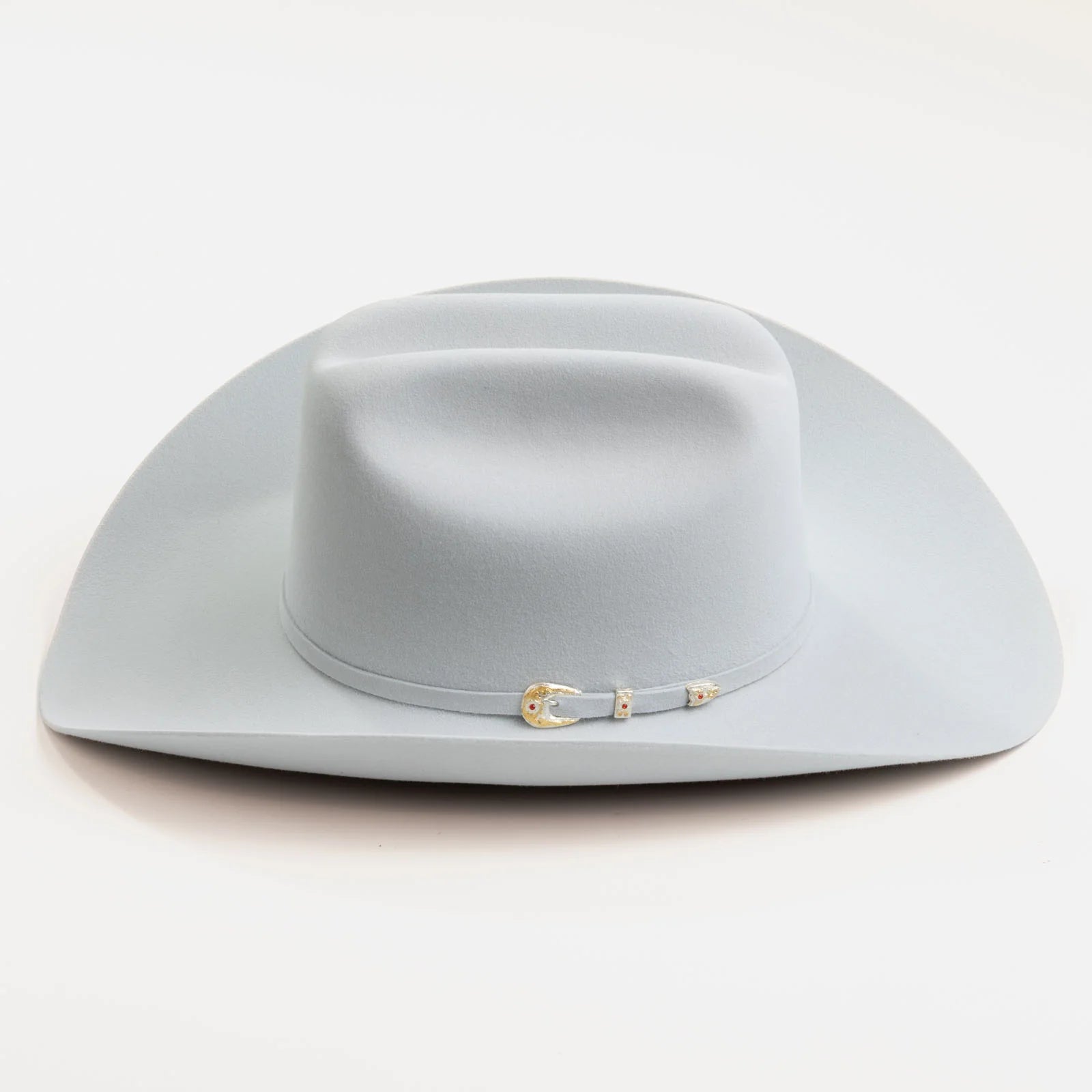 6X Real in Platinum | Larry Mahan Fur Felt Western