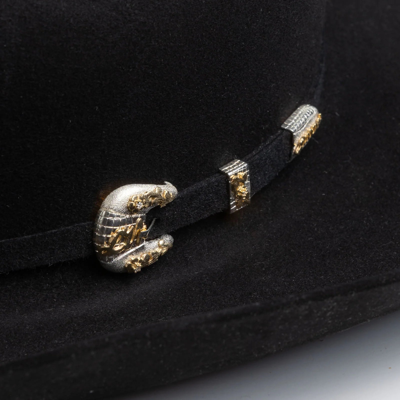 1000X Imperial in Black | Larry Mahan Fur Felt Western